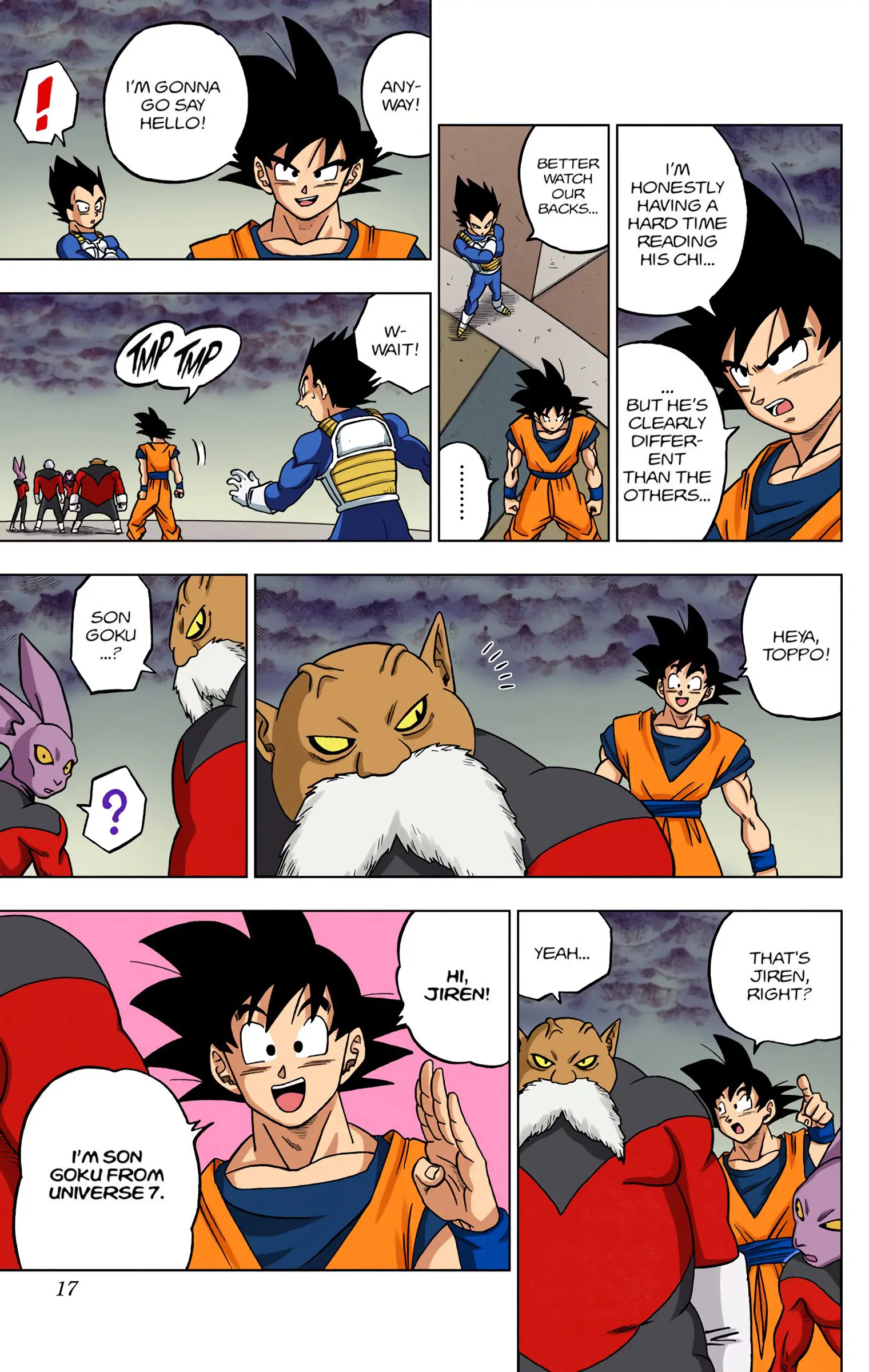 Dragon Ball Super Colored Manga, chapter 33, page 16