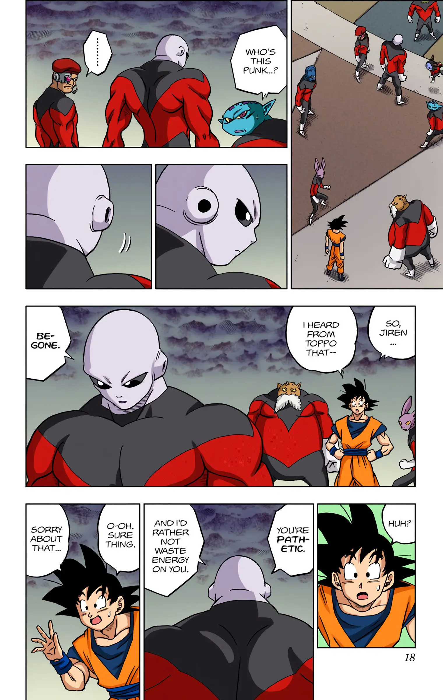 Dragon Ball Super Colored Manga, chapter 33, page 17