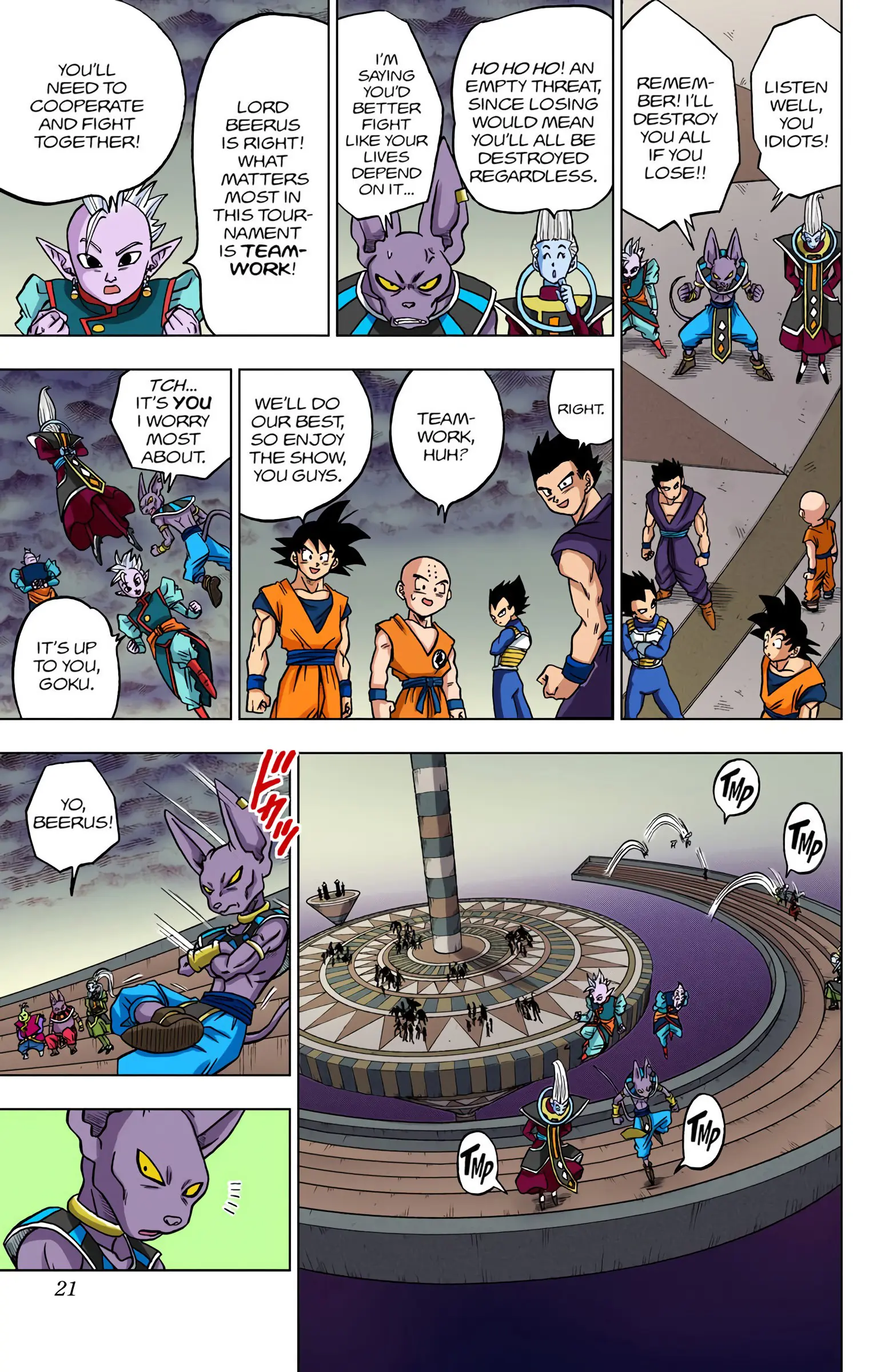 Dragon Ball Super Colored Manga, chapter 33, page 20