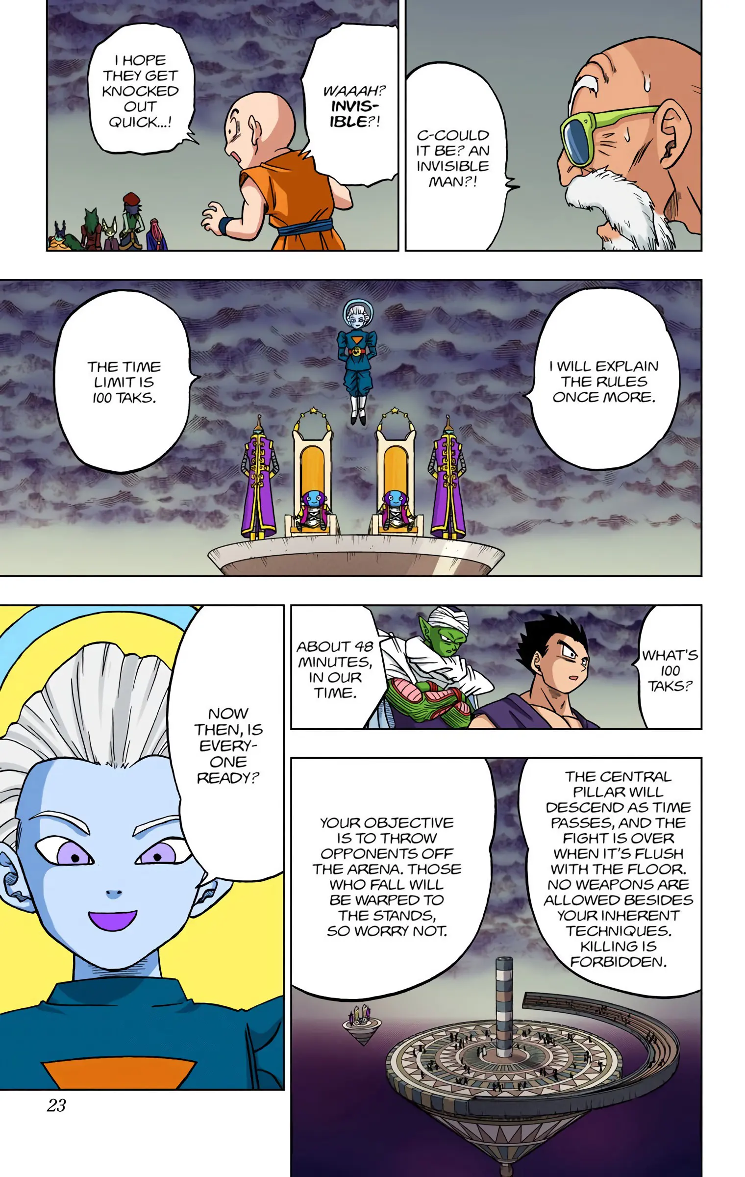 Dragon Ball Super Colored Manga, chapter 33, page 22