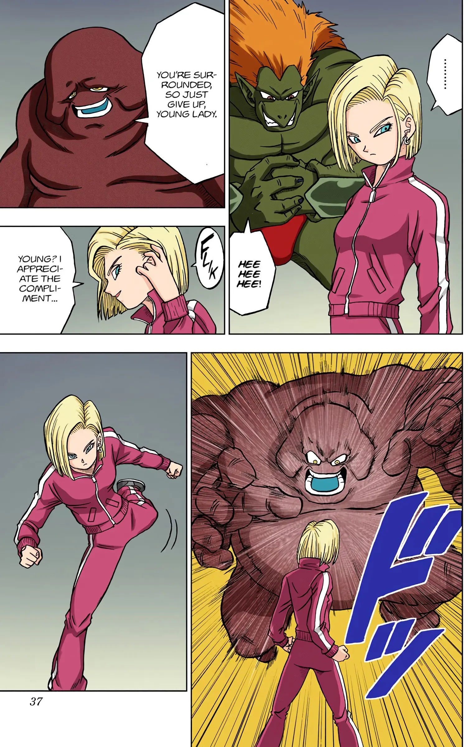 Dragon Ball Super Colored Manga, chapter 33, page 35
