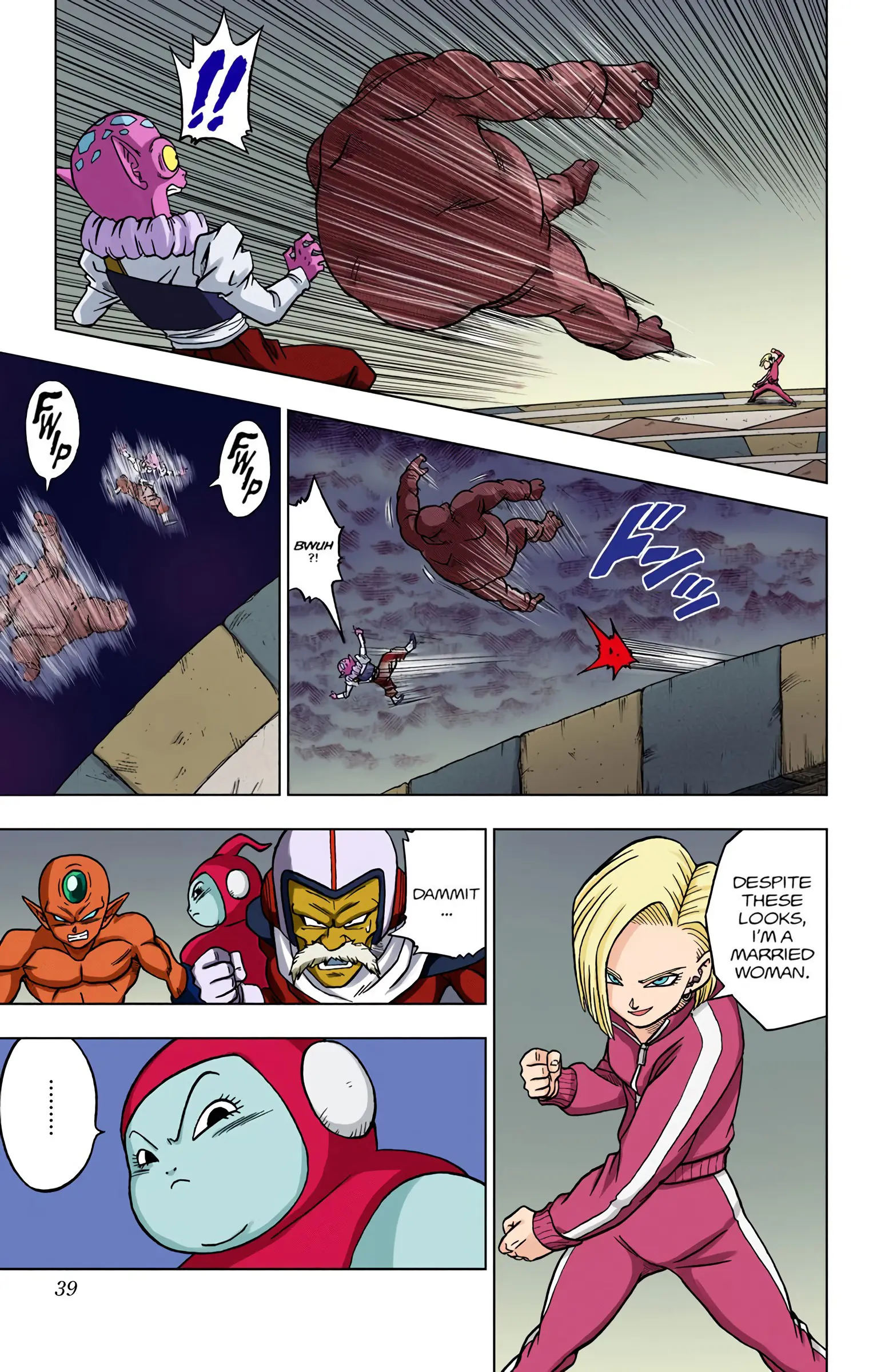 Dragon Ball Super Colored Manga, chapter 33, page 37