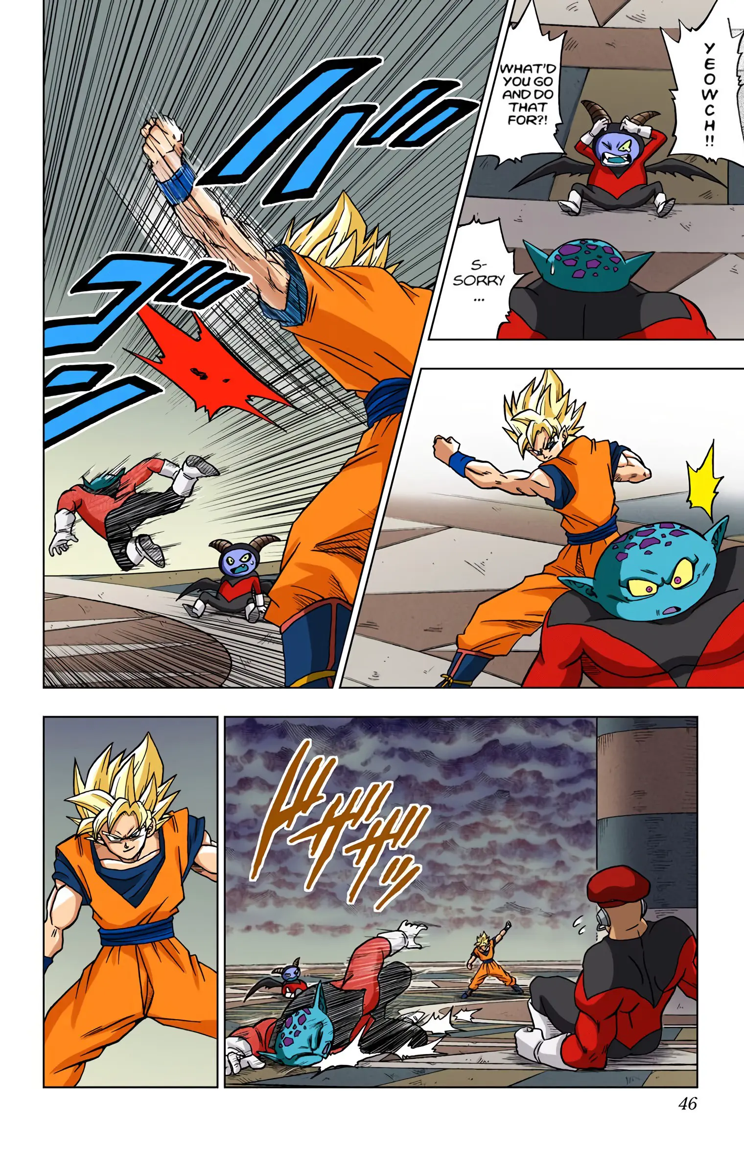 Dragon Ball Super Colored Manga, chapter 33, page 44