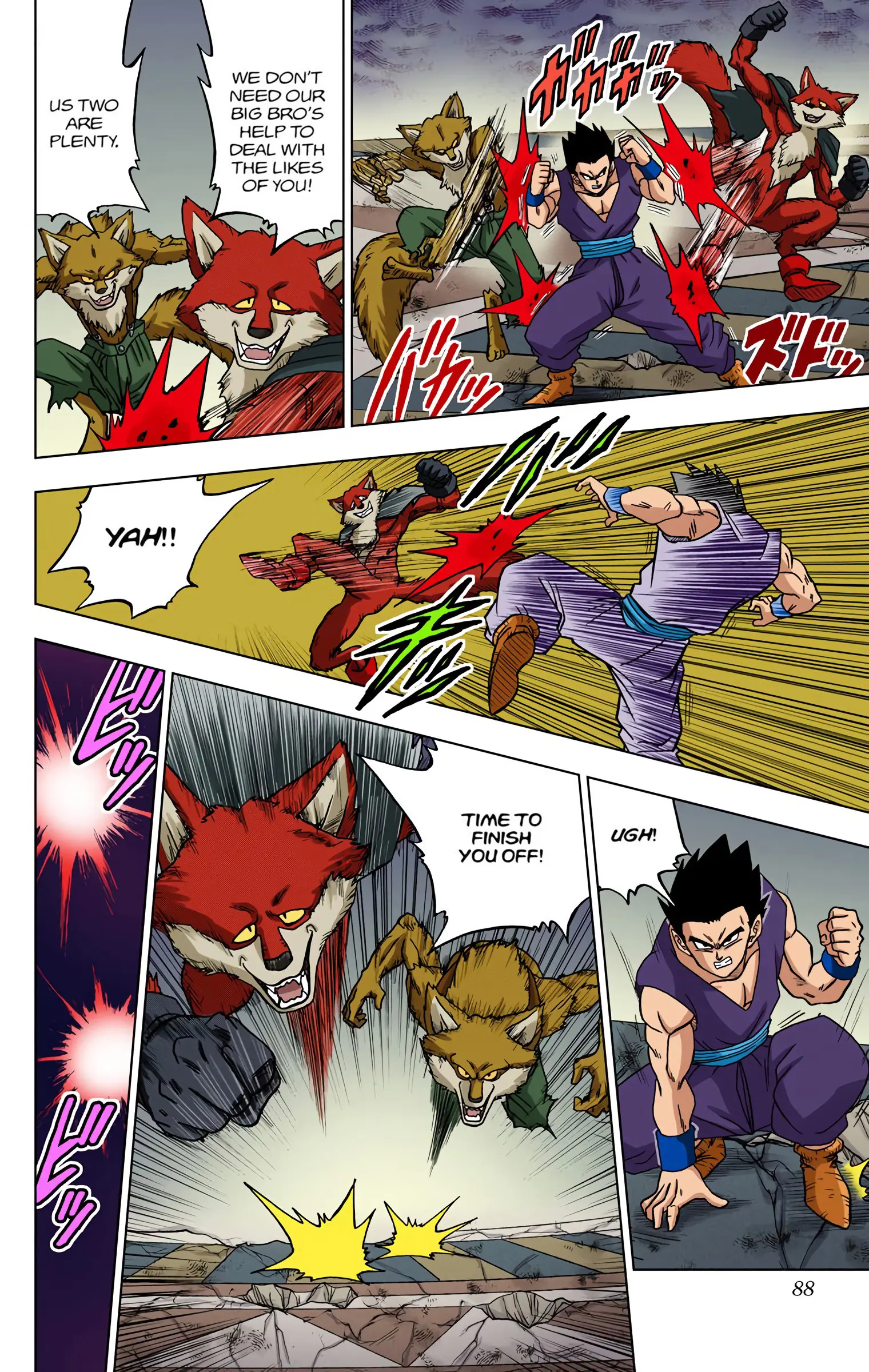 Dragon Ball Super Colored Manga, chapter 34, page 36