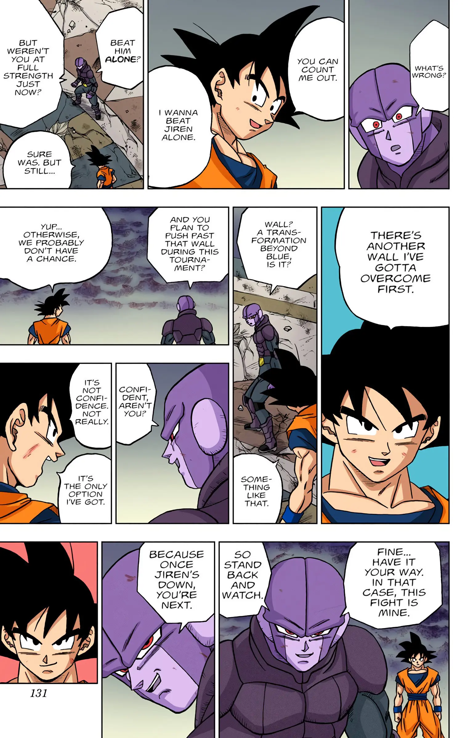 Dragon Ball Super Colored Manga, chapter 35, page 33
