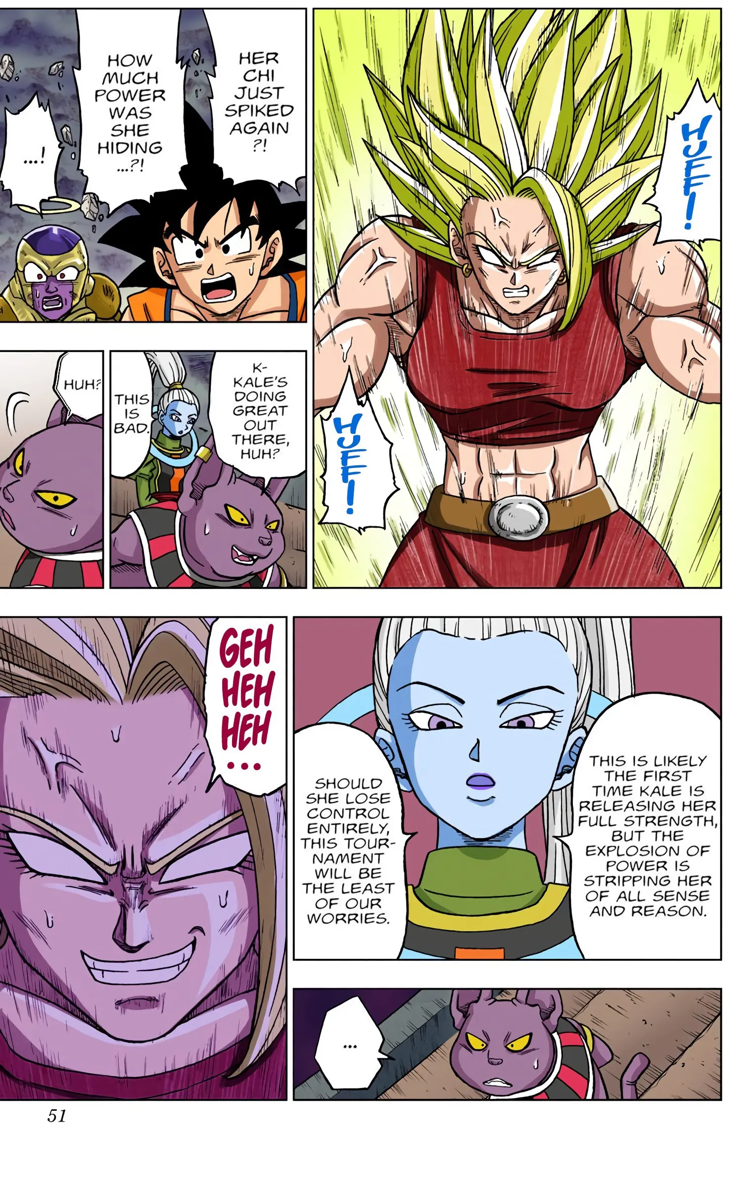 Dragon Ball Super Colored Manga, chapter 37, page 50