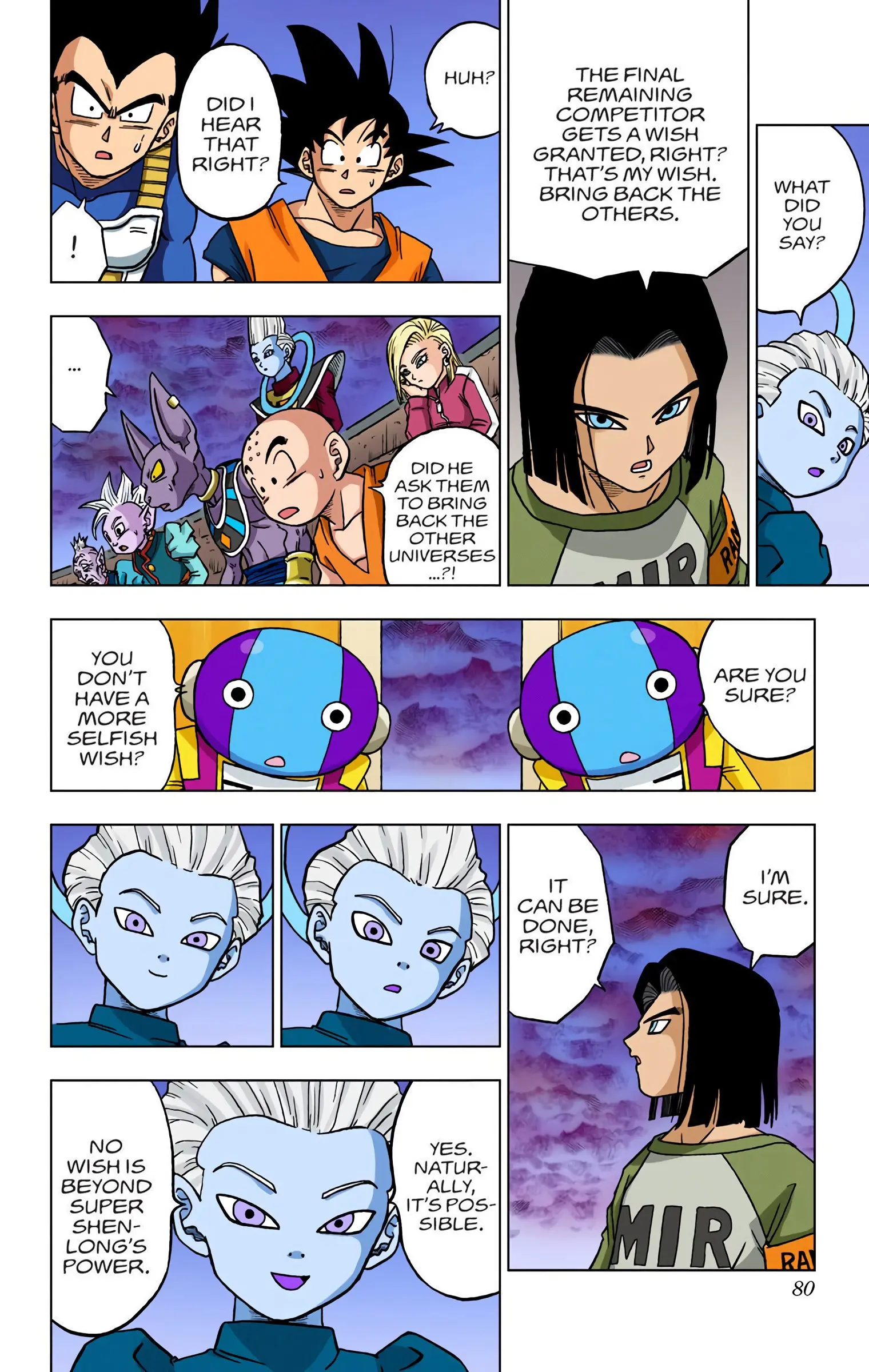Dragon Ball Super Colored Manga, chapter 42, page 28