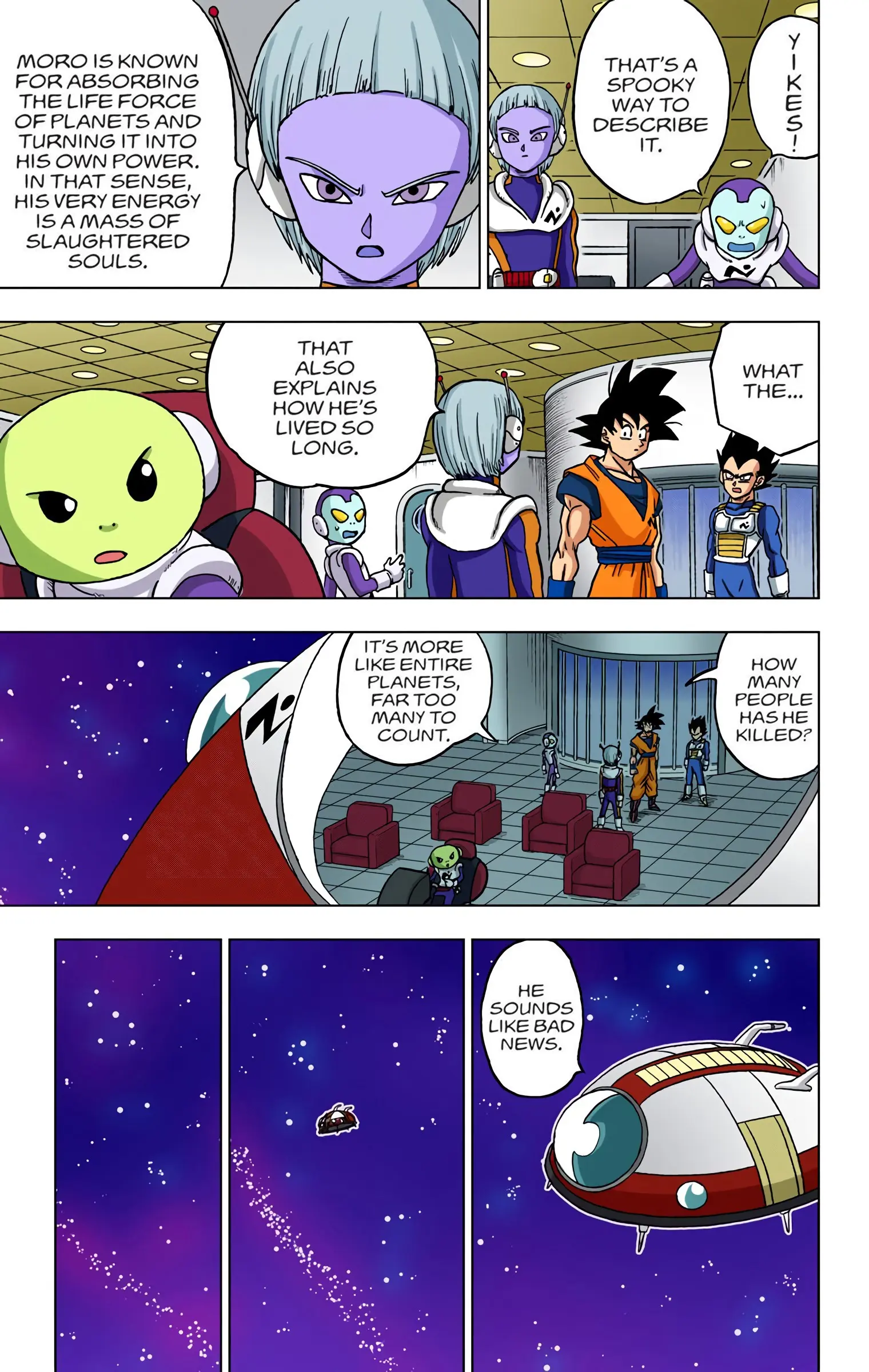 Dragon Ball Super Colored Manga, chapter 44, page 3
