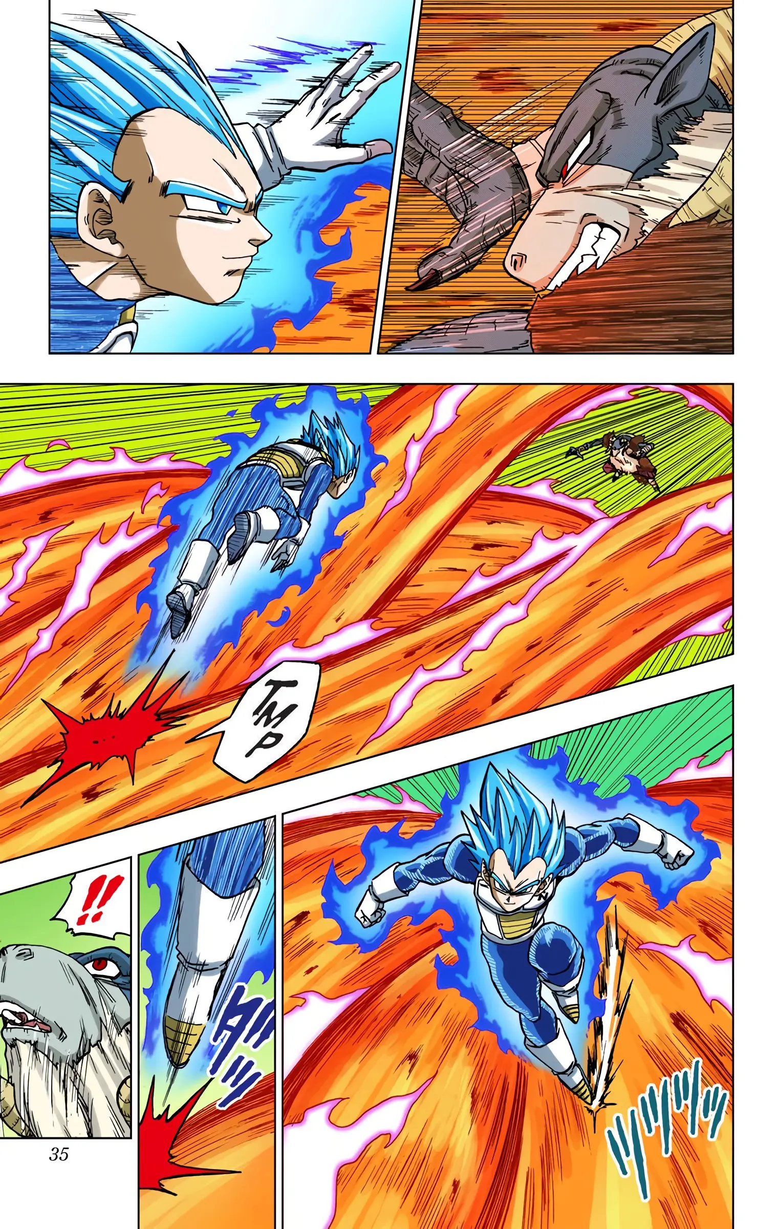 Dragon Ball Super Colored Manga, chapter 45, page 34