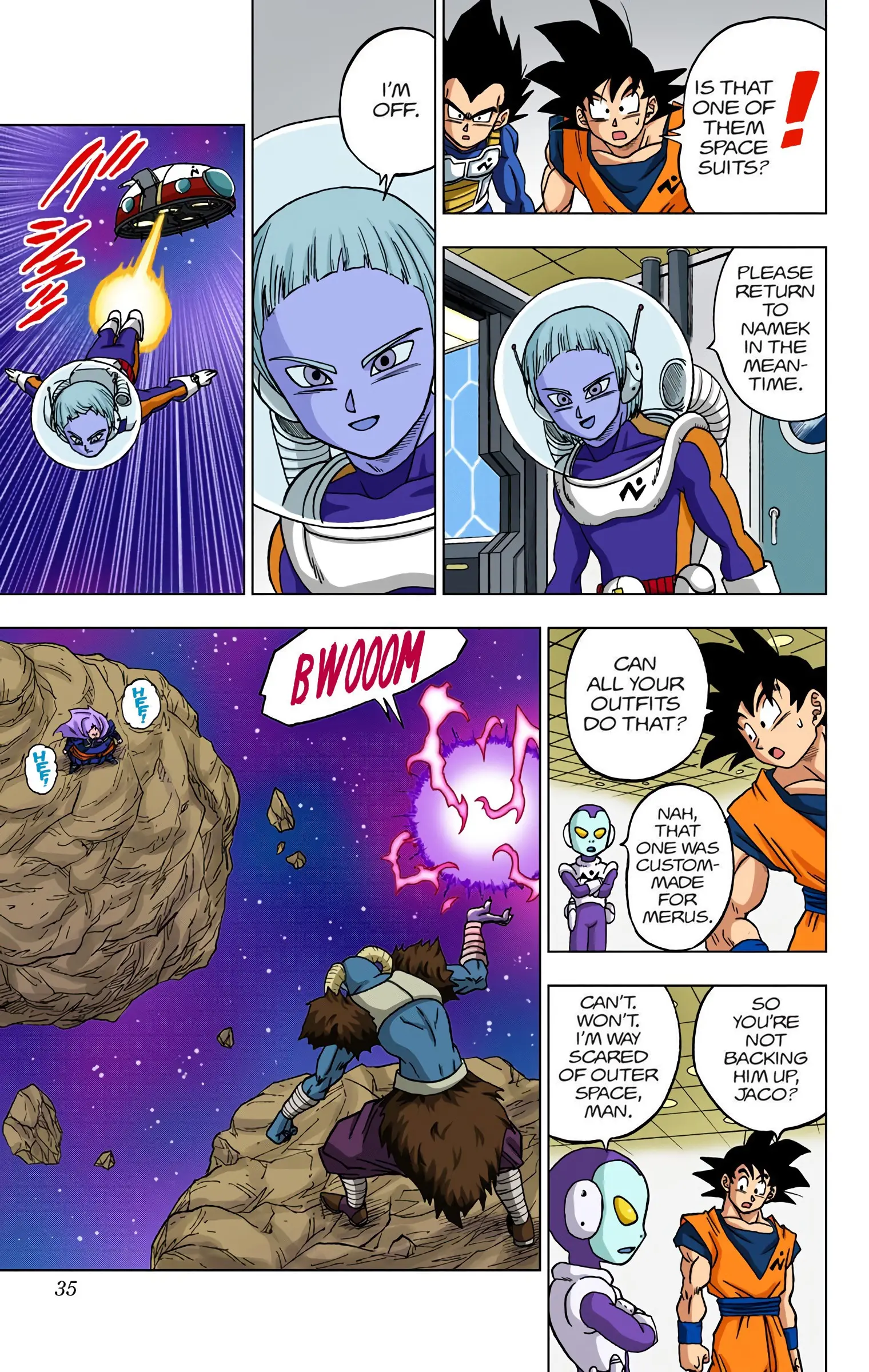 Dragon Ball Super Colored Manga, chapter 49, page 34