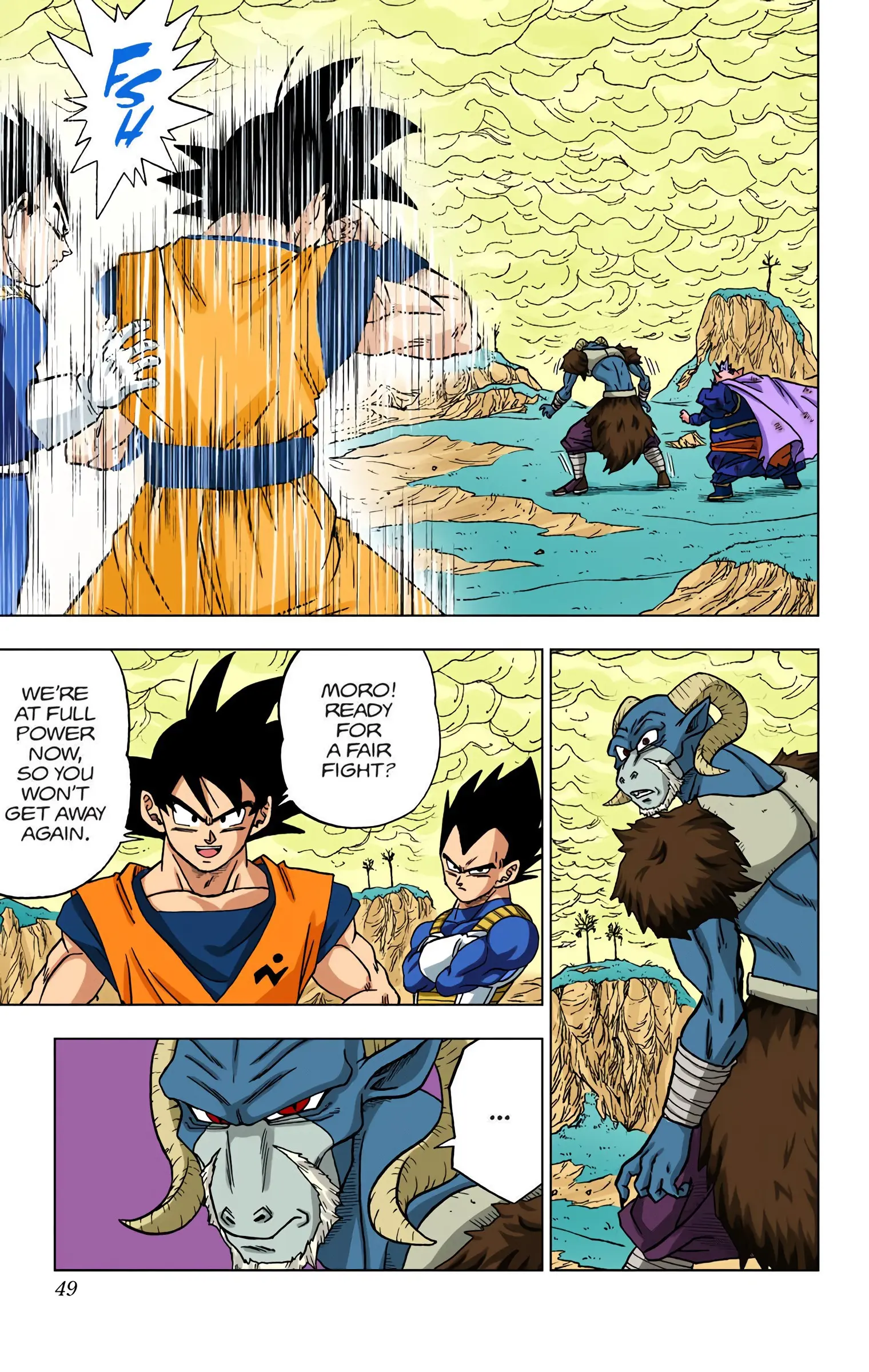 Dragon Ball Super Colored Manga, chapter 49, page 48