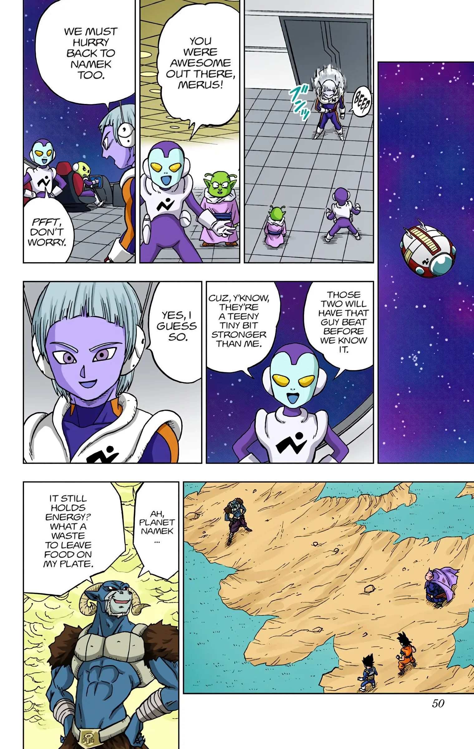 Dragon Ball Super Colored Manga, chapter 49, page 49