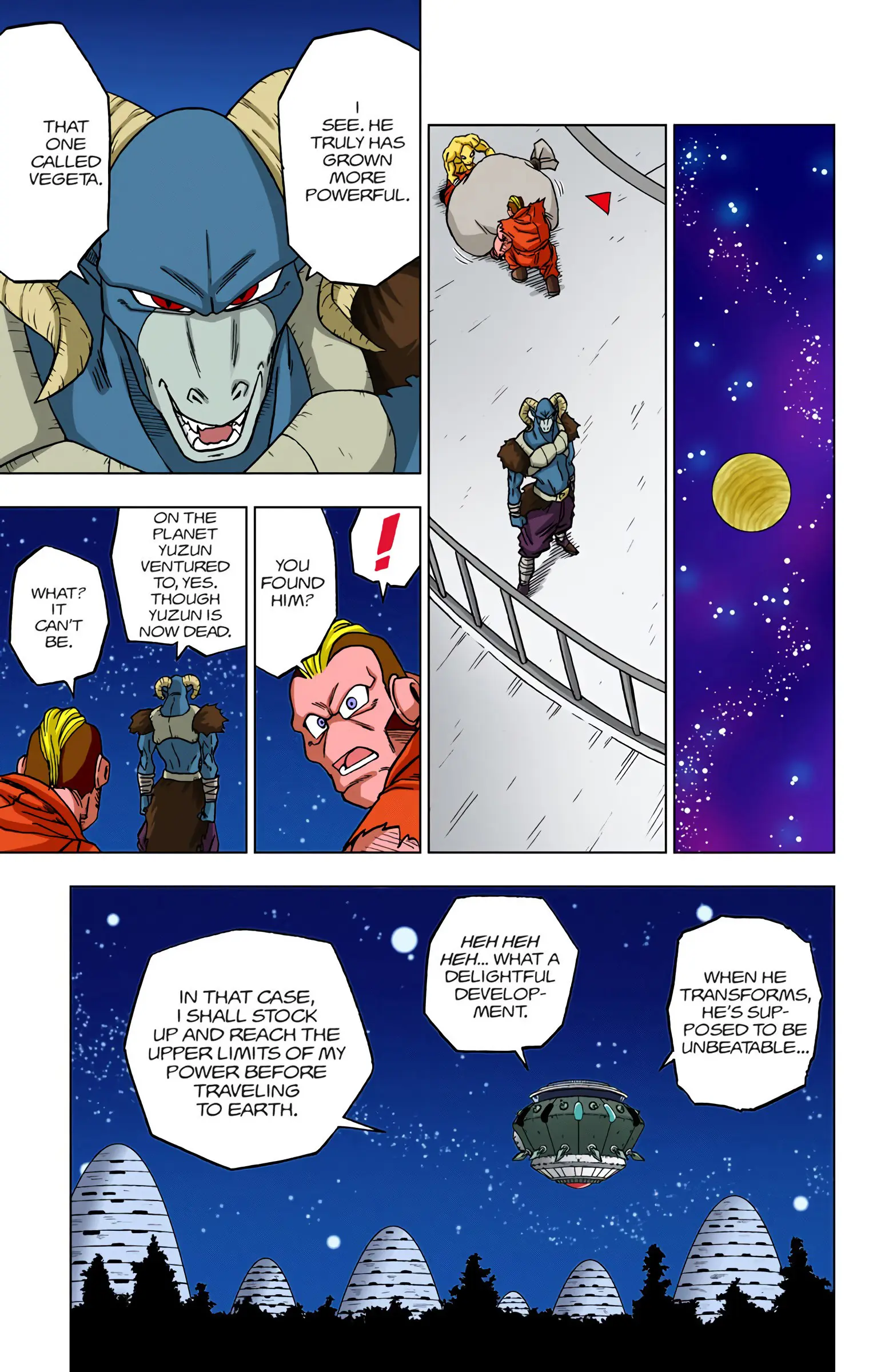 Dragon Ball Super Colored Manga, chapter 55, page 35