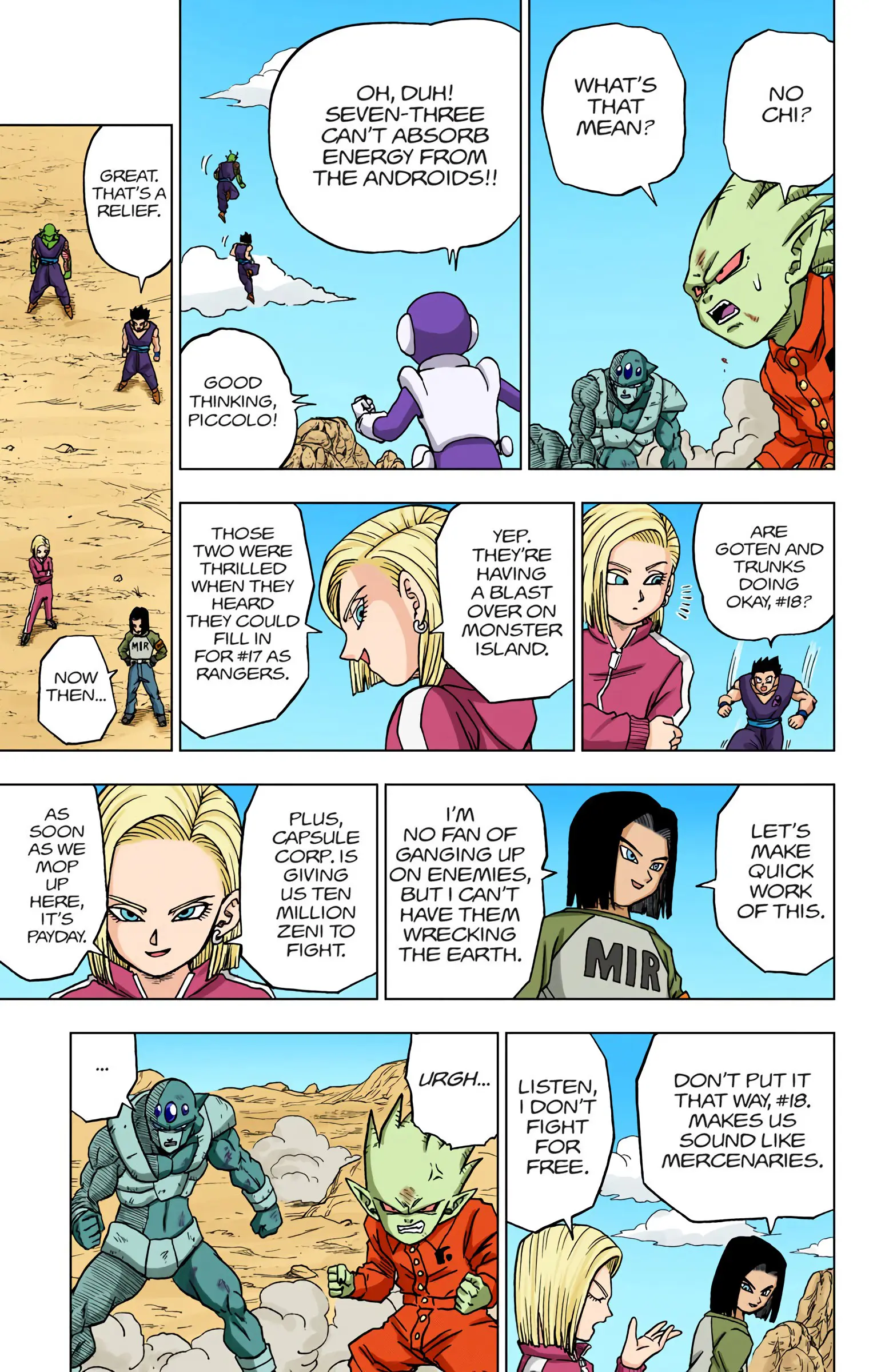 Dragon Ball Super Colored Manga, chapter 56, page 42