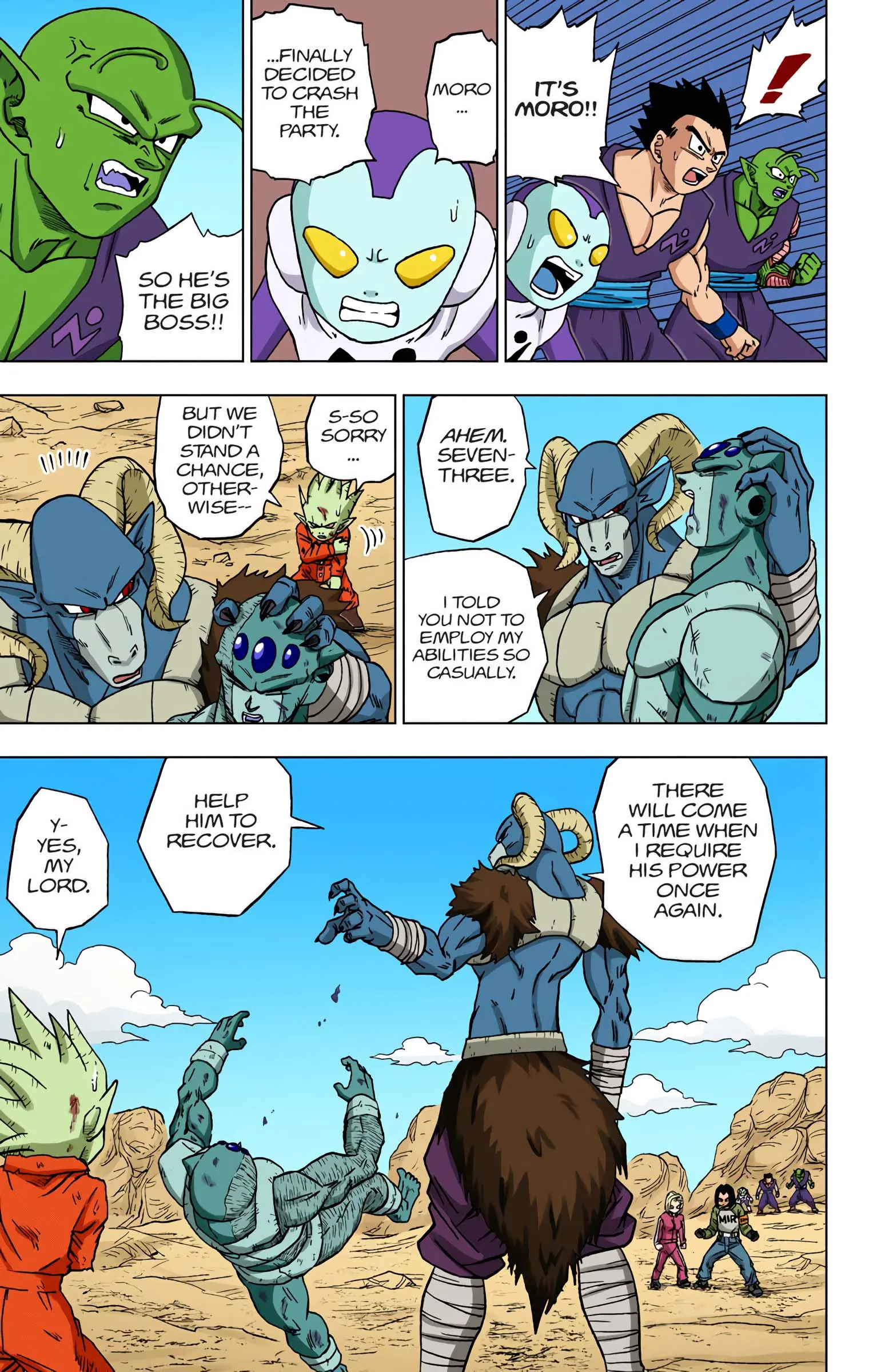 Dragon Ball Super Colored Manga, chapter 57, page 33
