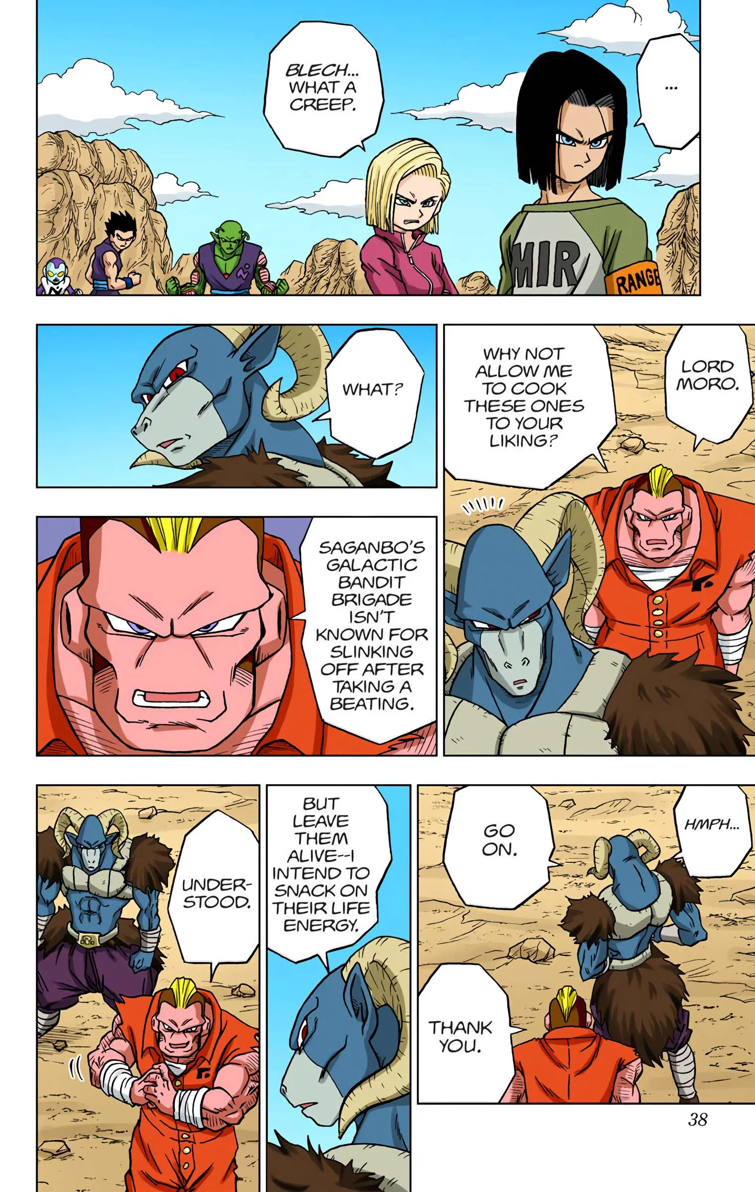 Dragon Ball Super Colored Manga, chapter 57, page 36