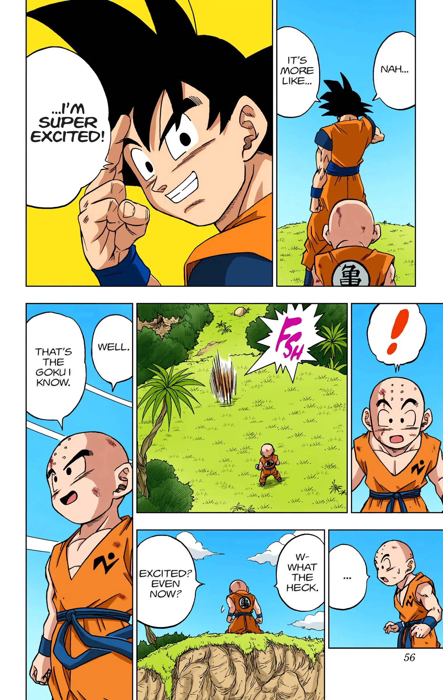 Dragon Ball Super Colored Manga, chapter 58, page 4