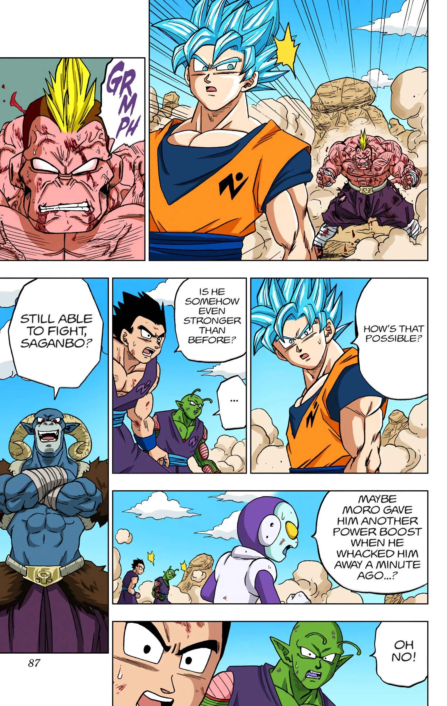 Dragon Ball Super Colored Manga, chapter 58, page 35