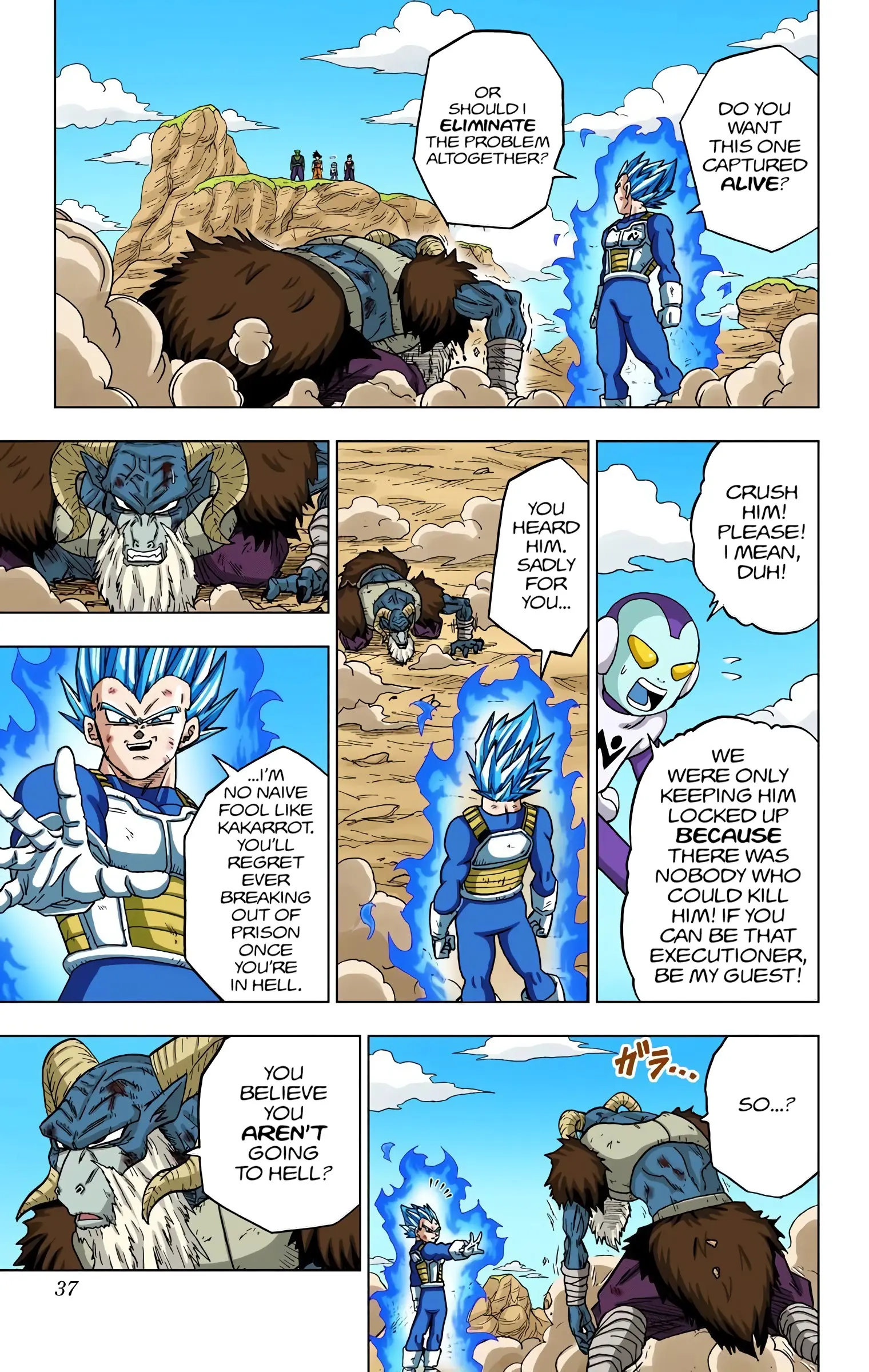 Dragon Ball Super Colored Manga, chapter 61, page 36
