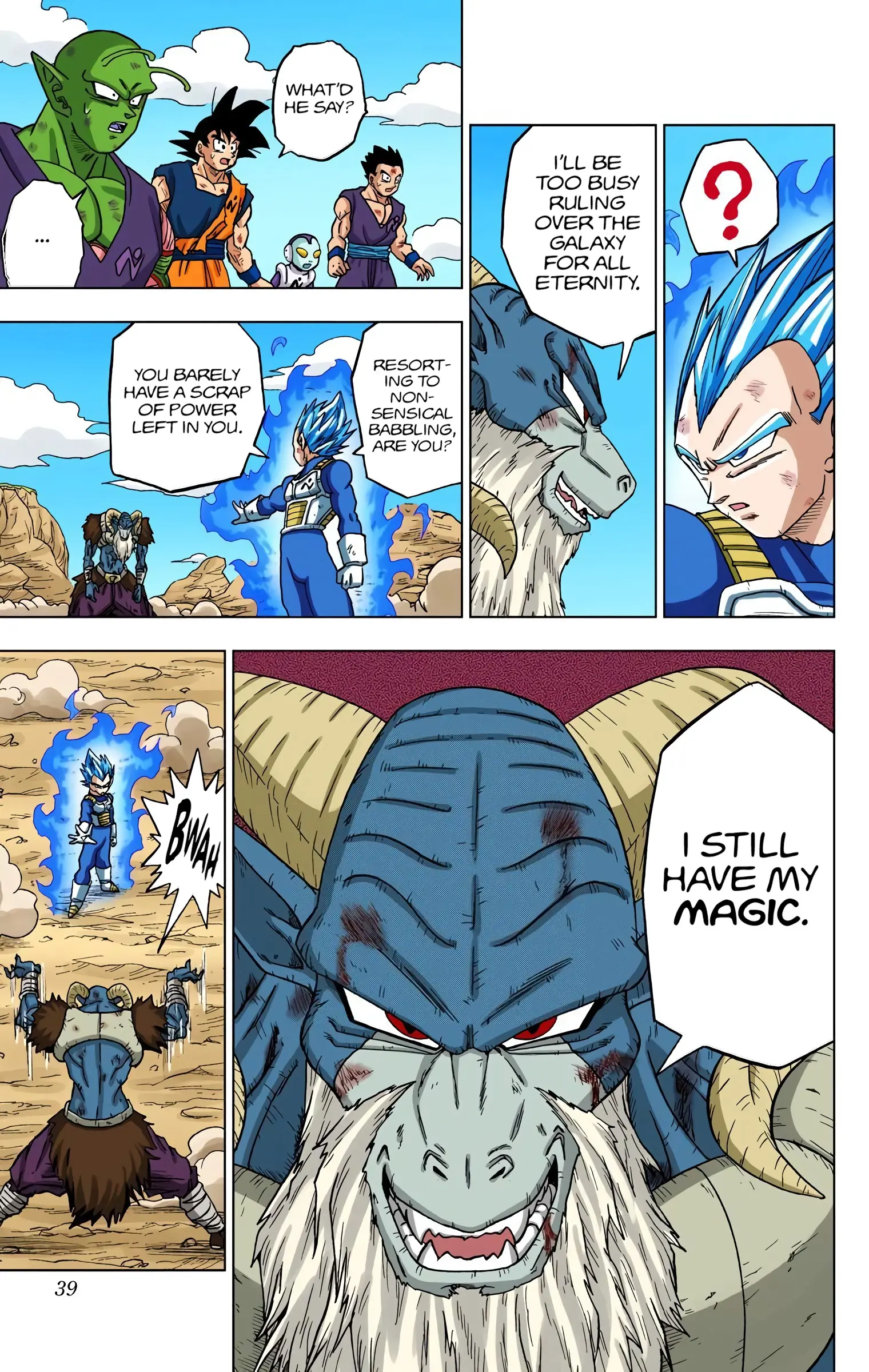 Dragon Ball Super Colored Manga, chapter 61, page 38