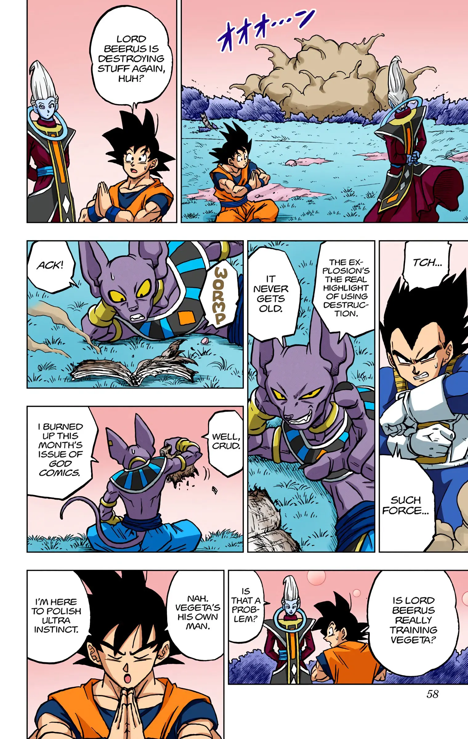 Dragon Ball Super Colored Manga, chapter 70, page 6