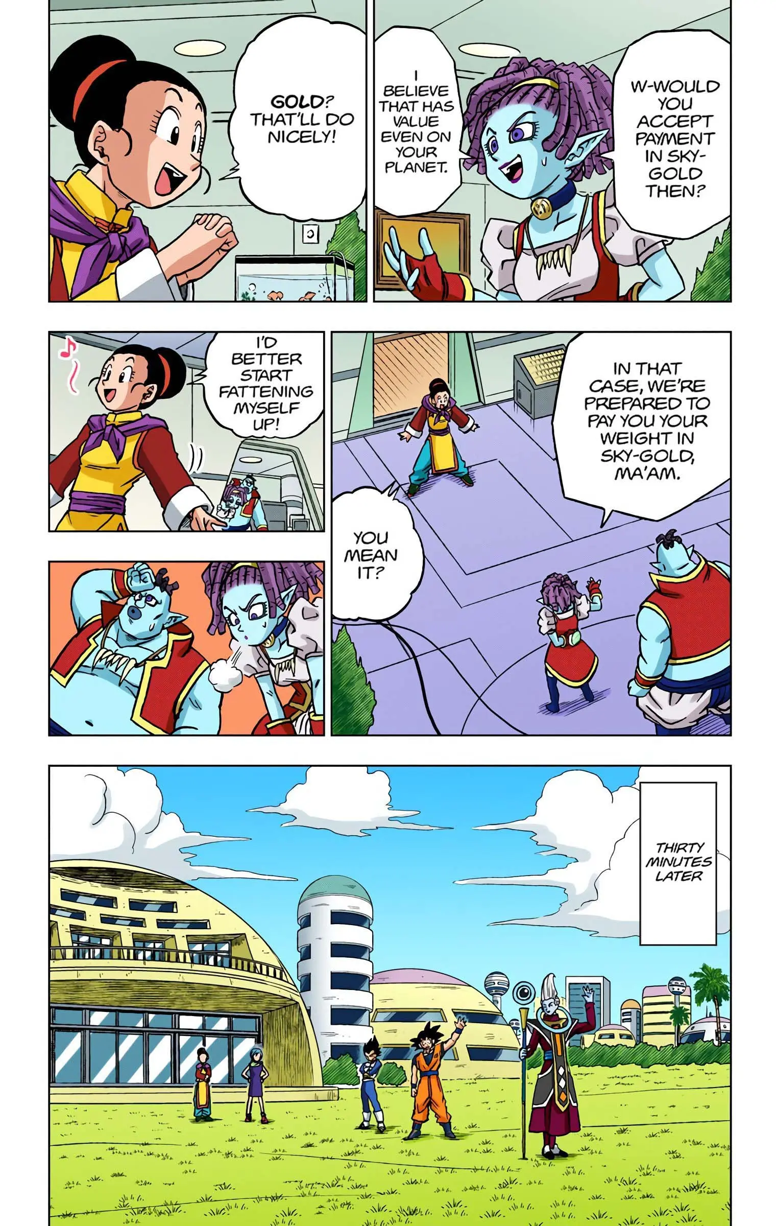 Dragon Ball Super Colored Manga, chapter 71, page 35