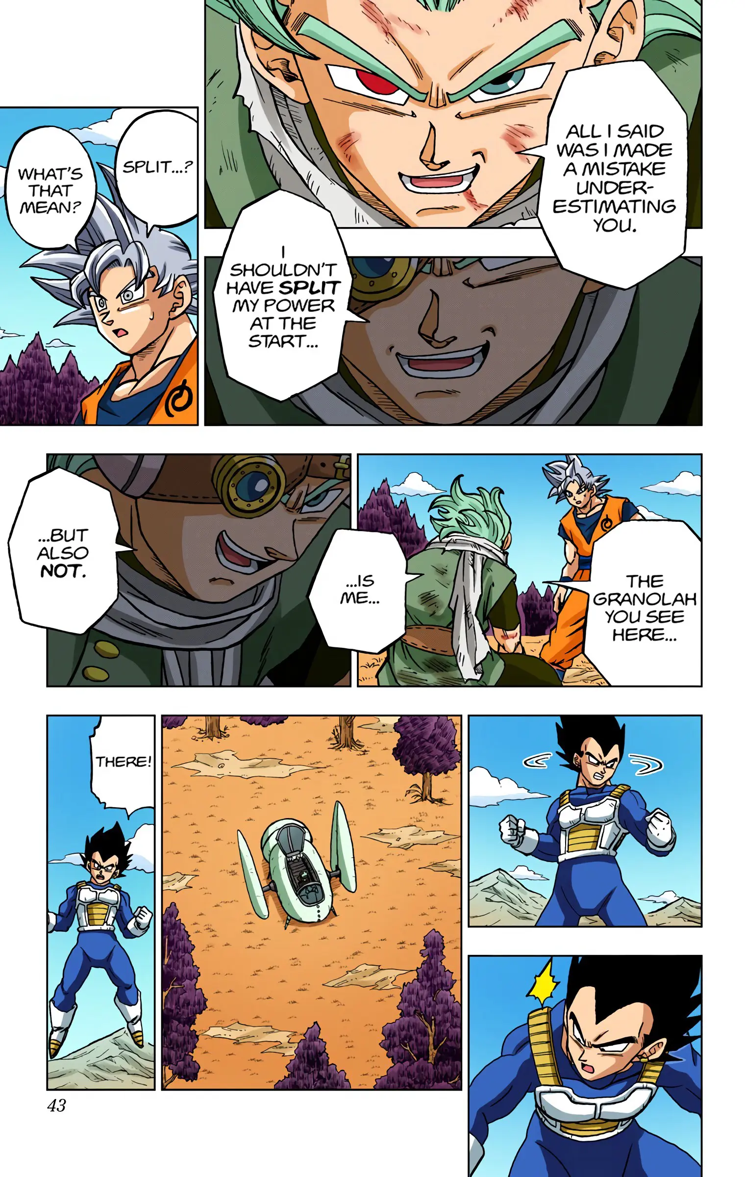 Dragon Ball Super Colored Manga, chapter 73, page 42