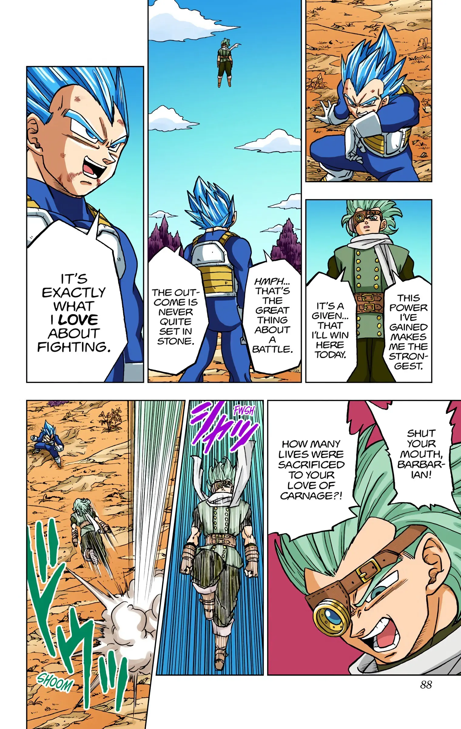 Dragon Ball Super Colored Manga, chapter 74, page 36