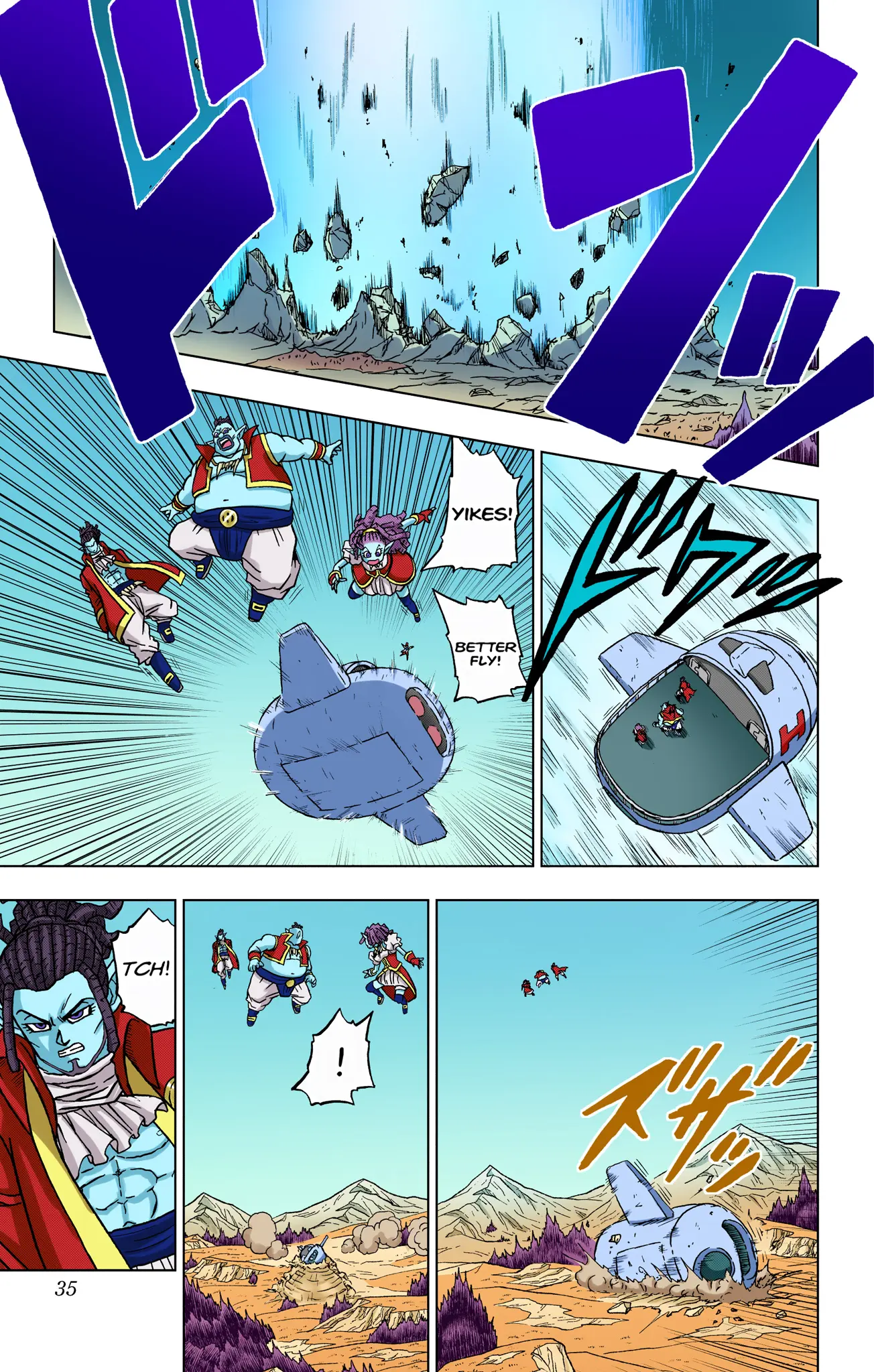 Dragon Ball Super Colored Manga, chapter 85, page 35