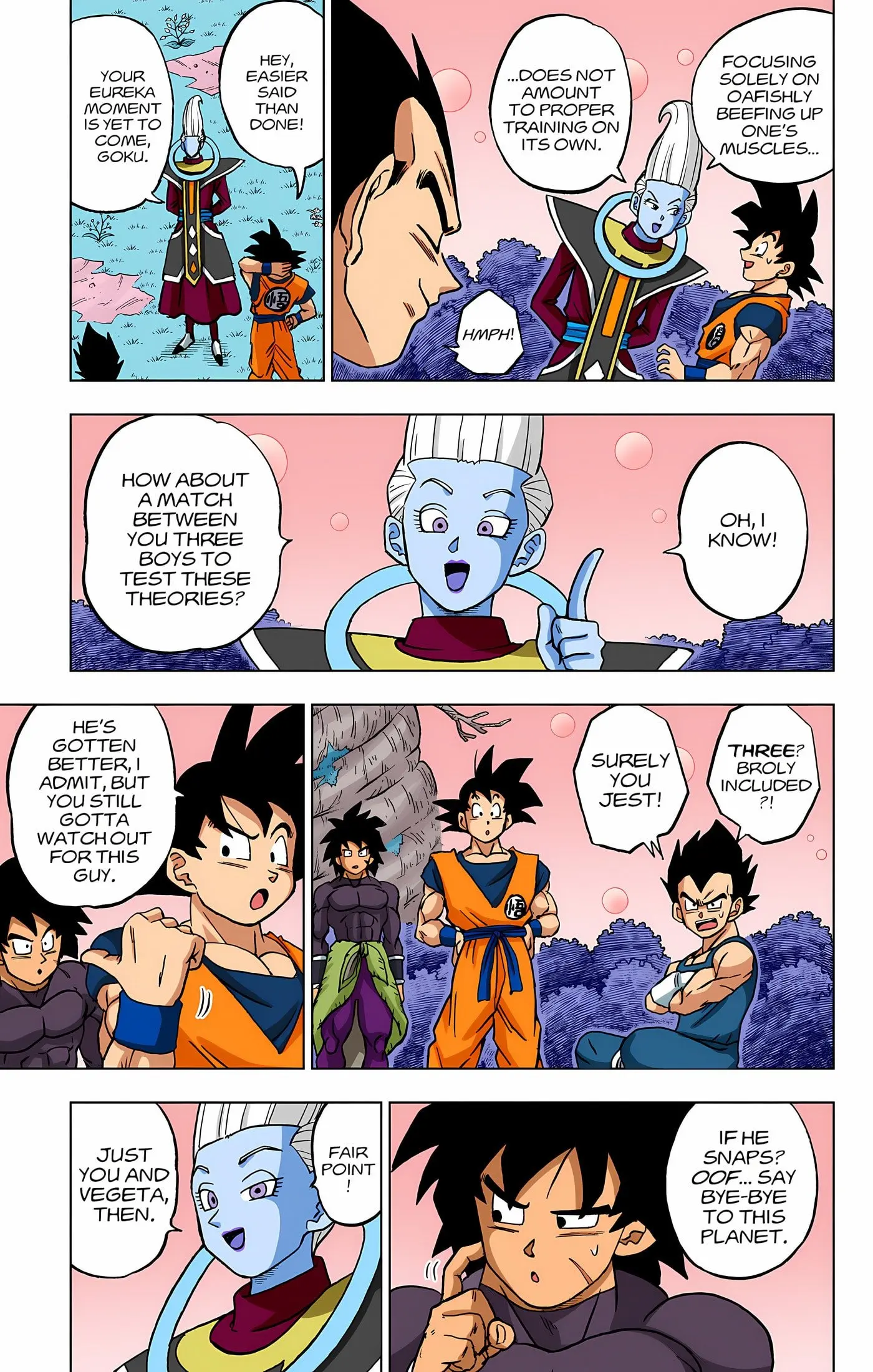 Dragon Ball Super Colored Manga, chapter 93, page 10