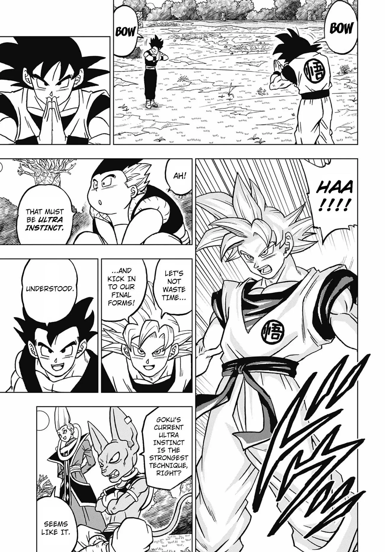 Dragon Ball Super Colored Manga, chapter 102, page 35