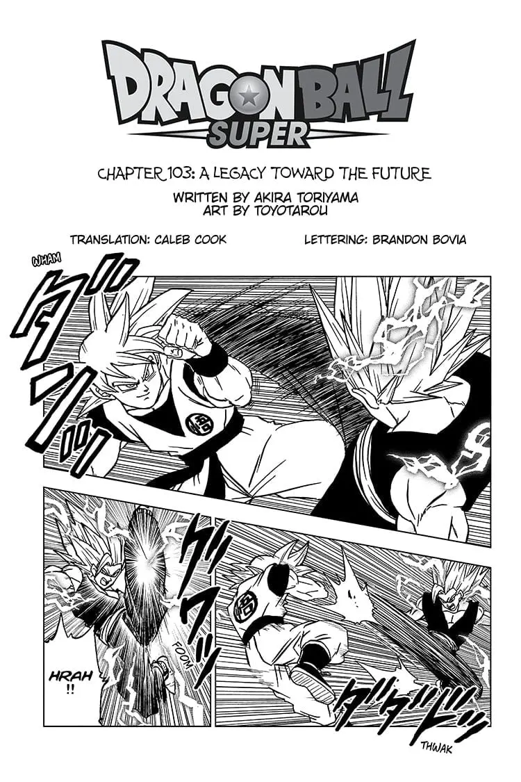 Dragon Ball Super Colored Manga, chapter 103, page 1