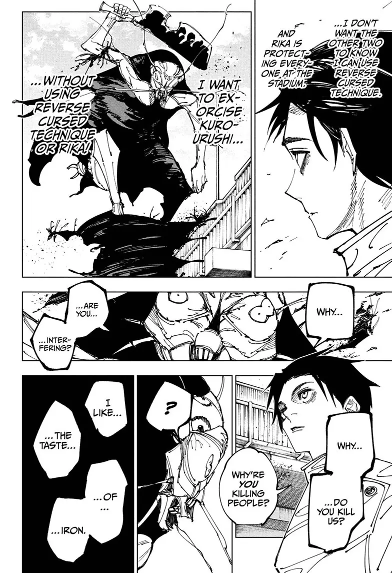 Jujutsu Kaisen (JJK) Manga Online, chapter 175, page 8