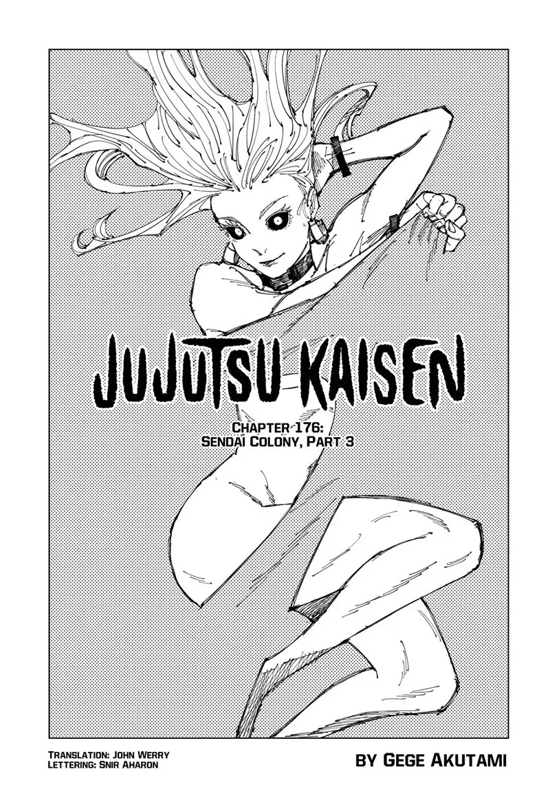 Jujutsu Kaisen (JJK) Manga Online, chapter 176, page 1