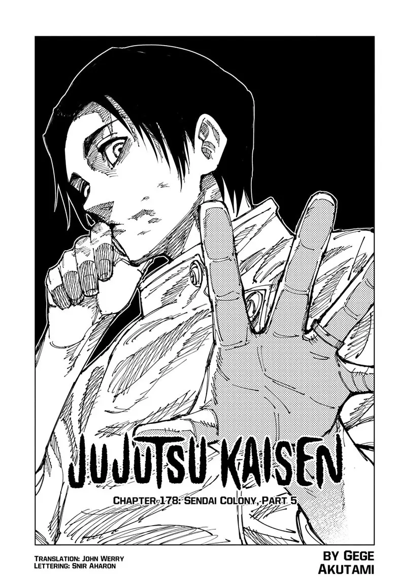 Jujutsu Kaisen (JJK) Manga Online, chapter 178, page 1