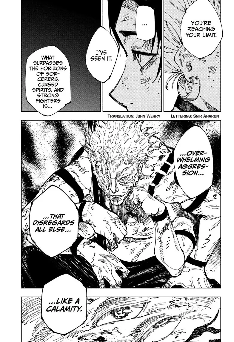 Jujutsu Kaisen (JJK) Manga Online, chapter 181, page 4