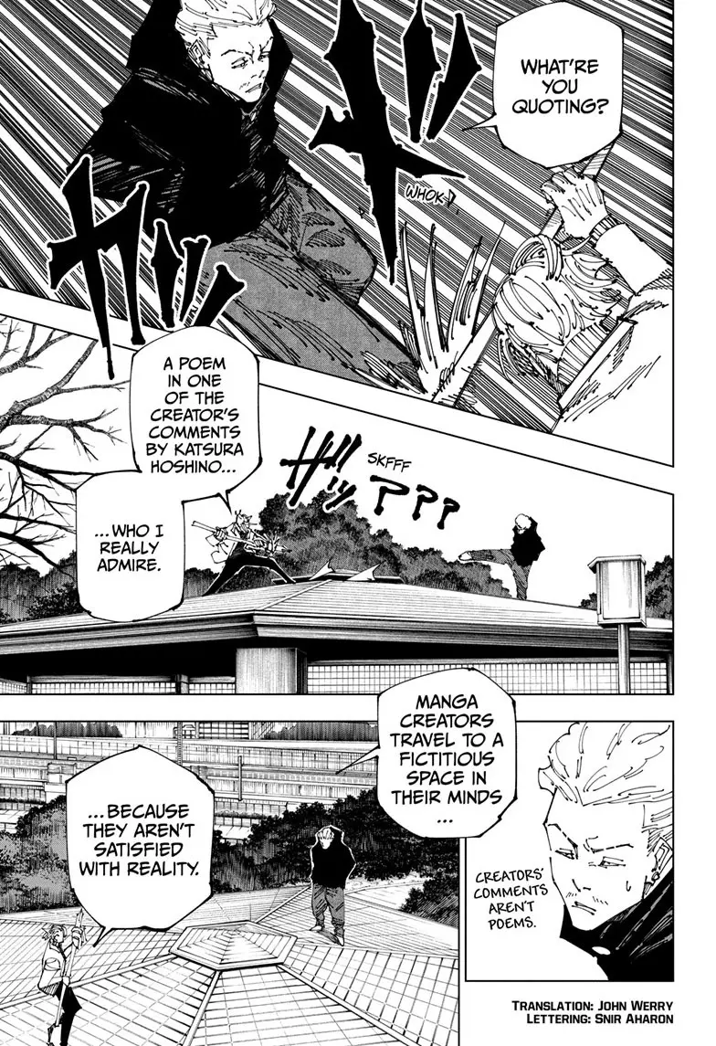 Jujutsu Kaisen (JJK) Manga Online, chapter 182, page 3