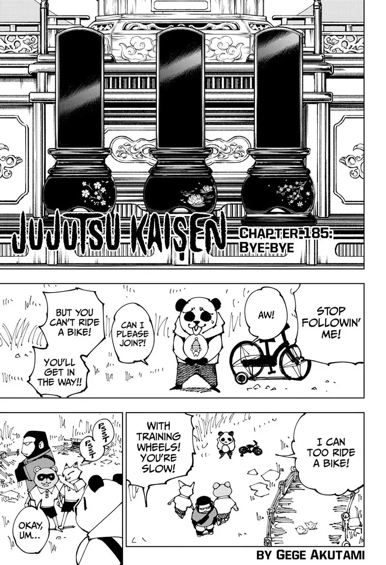Jujutsu Kaisen (JJK) Manga Online, chapter 185, page 3