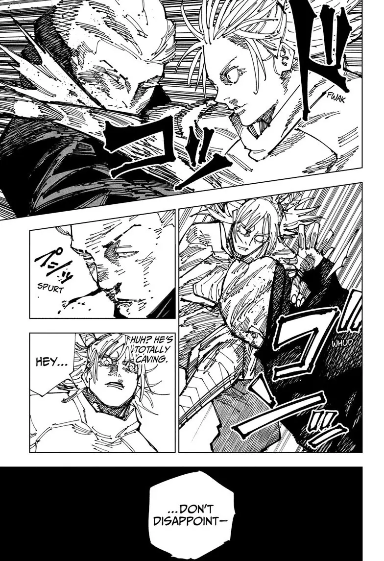 Jujutsu Kaisen (JJK) Manga Online, chapter 186, page 8