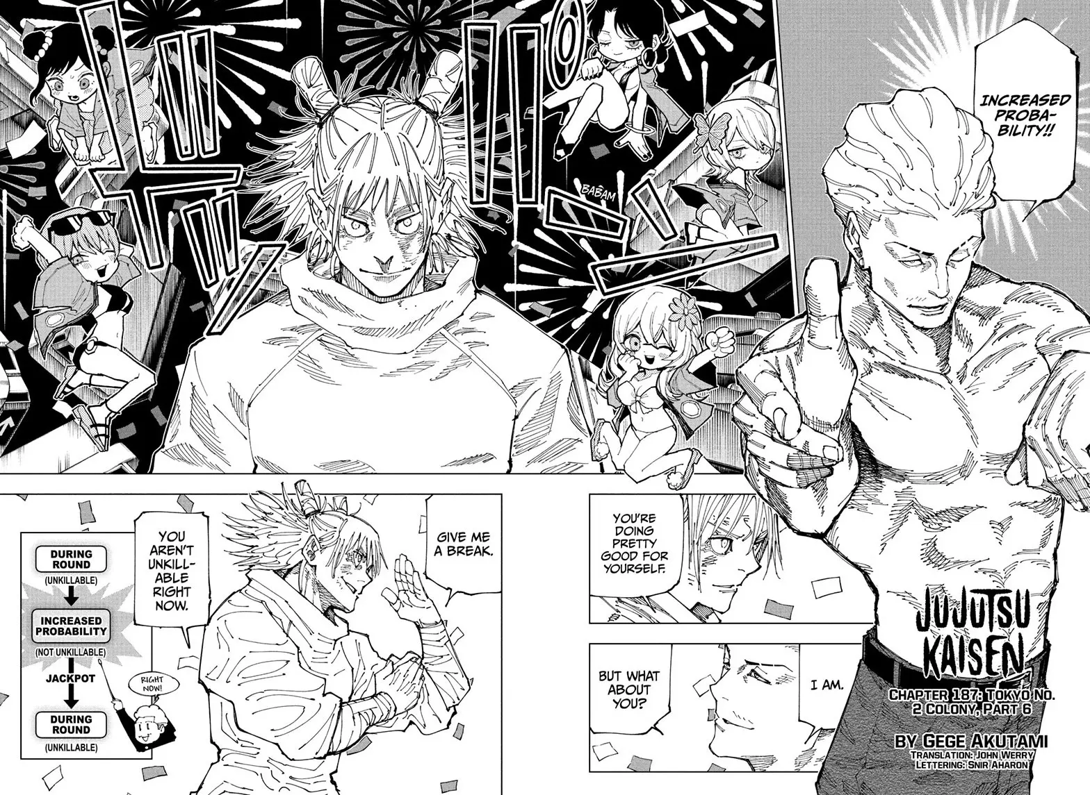 Jujutsu Kaisen (JJK) Manga Online, chapter 187, page 2