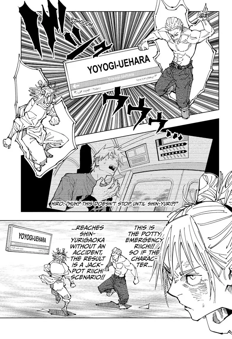Jujutsu Kaisen (JJK) Manga Online, chapter 187, page 8
