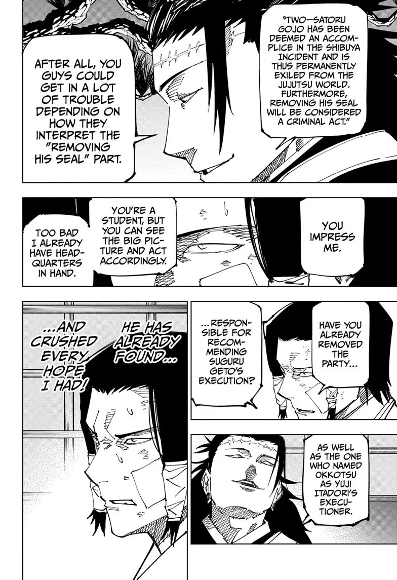 Jujutsu Kaisen (JJK) Manga Online, chapter 191, page 6