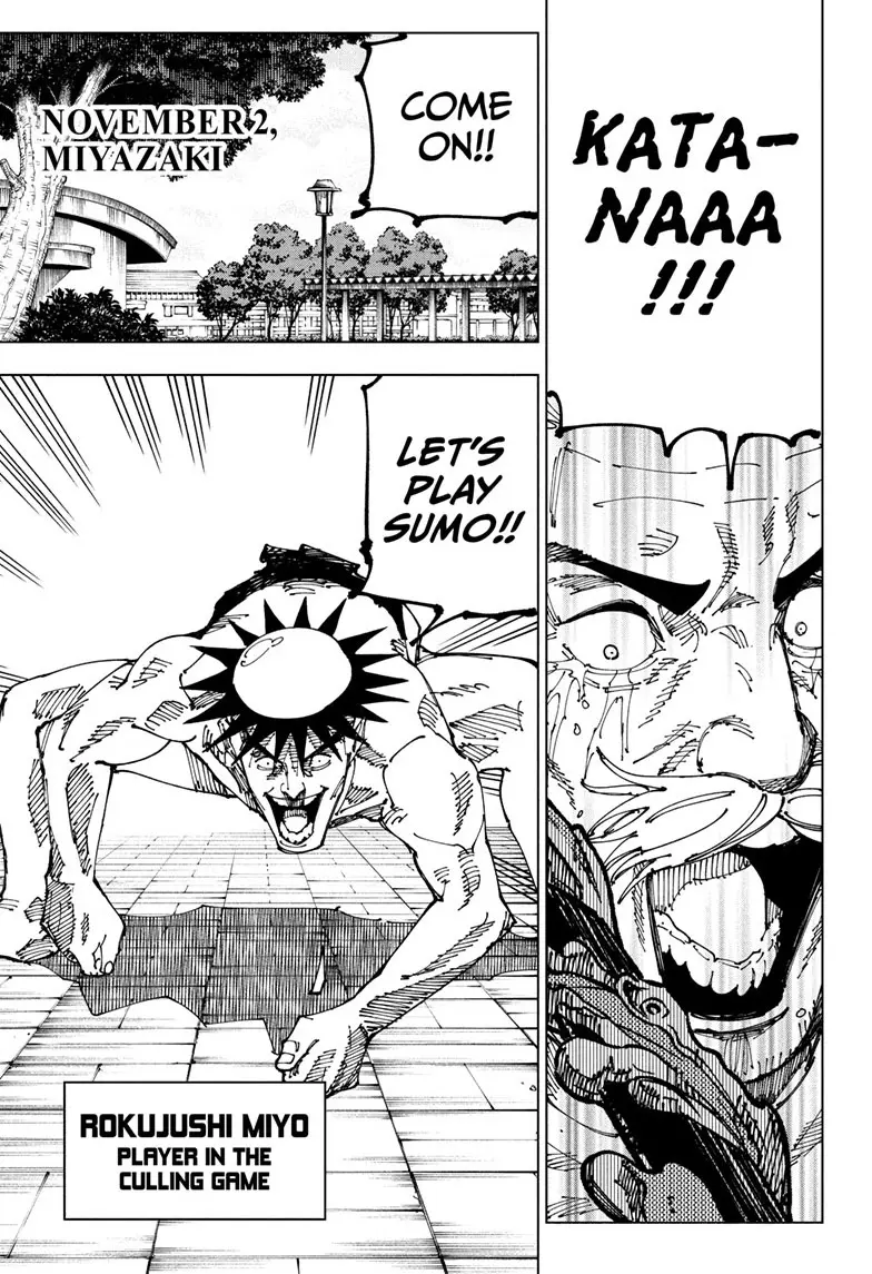 Jujutsu Kaisen (JJK) Manga Online, chapter 195, page 3