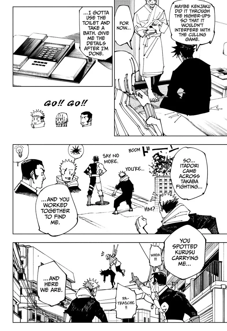Jujutsu Kaisen (JJK) Manga Online, chapter 199, page 8