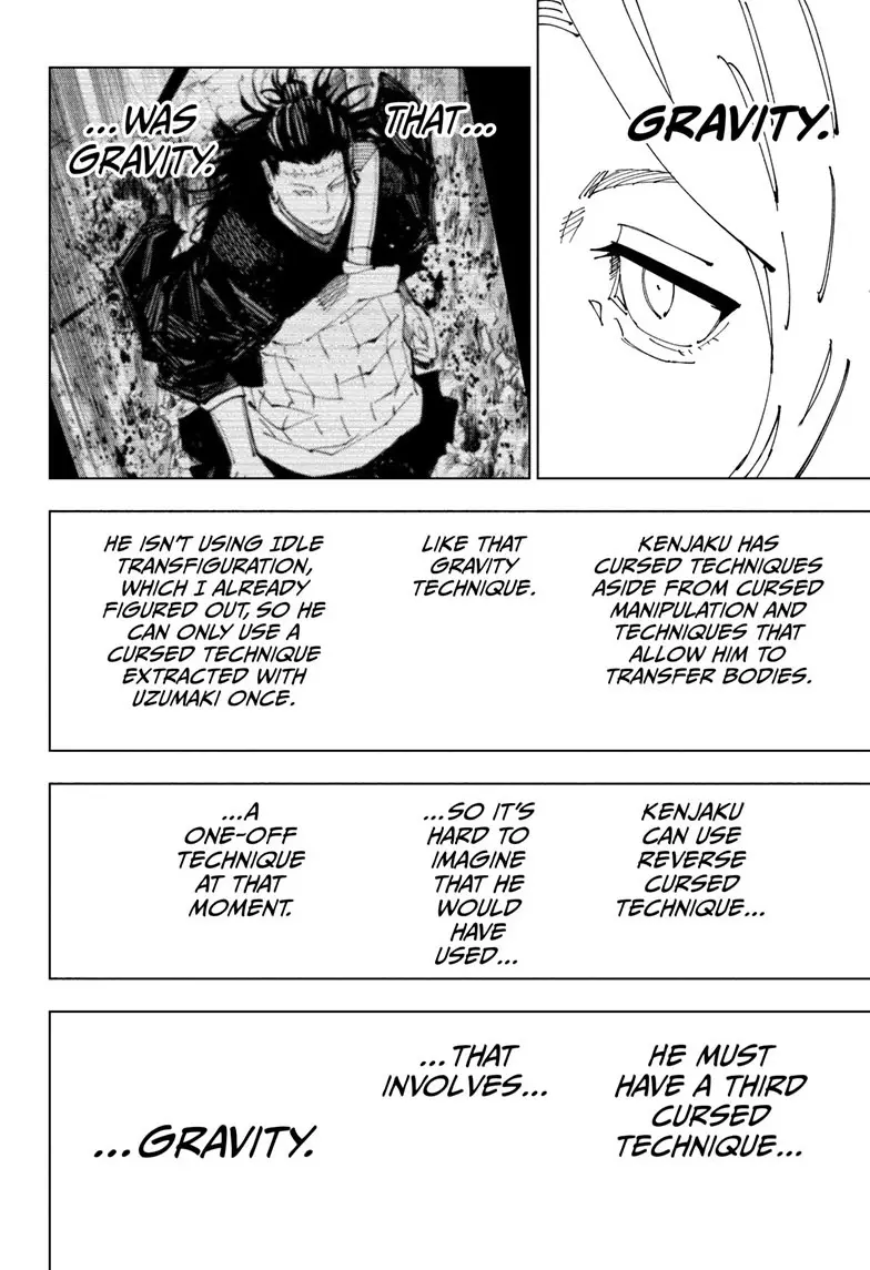 Jujutsu Kaisen (JJK) Manga Online, chapter 205, page 12