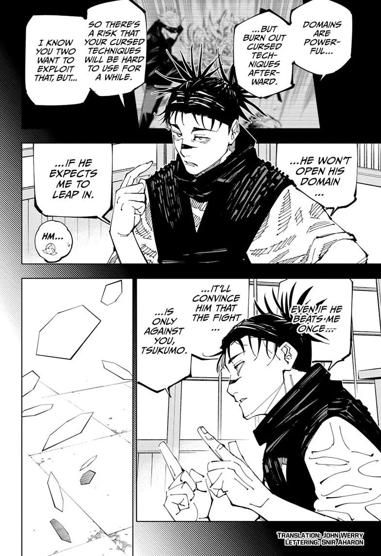 Jujutsu Kaisen (JJK) Manga Online, chapter 207, page 2