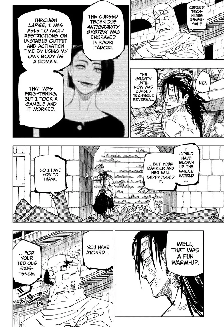 Jujutsu Kaisen (JJK) Manga Online, chapter 208, page 17