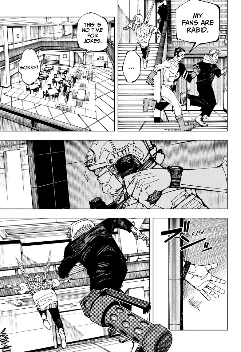 Jujutsu Kaisen (JJK) Manga Online, chapter 209, page 17