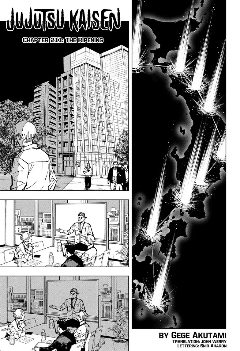 Jujutsu Kaisen (JJK) Manga Online, chapter 211, page 1
