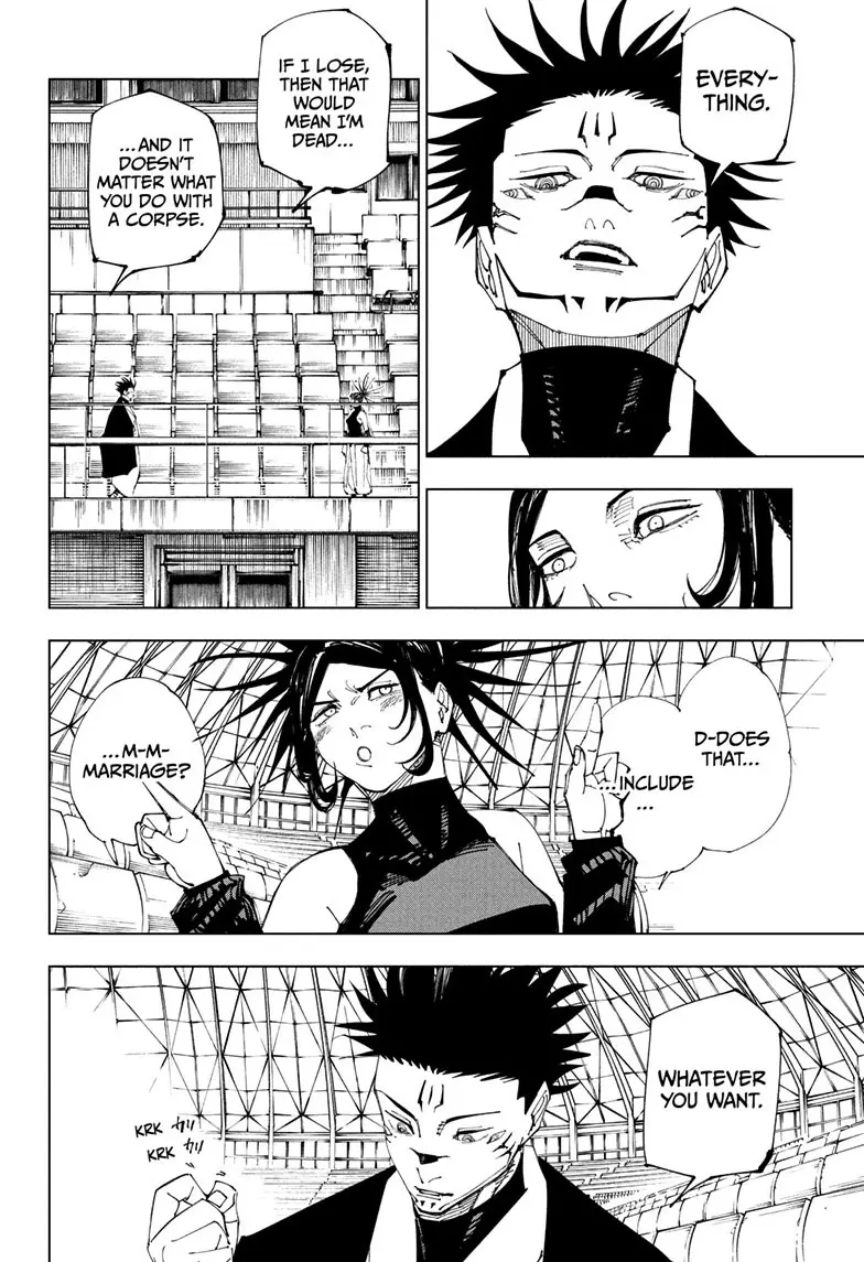Jujutsu Kaisen (JJK) Manga Online, chapter 217, page 6